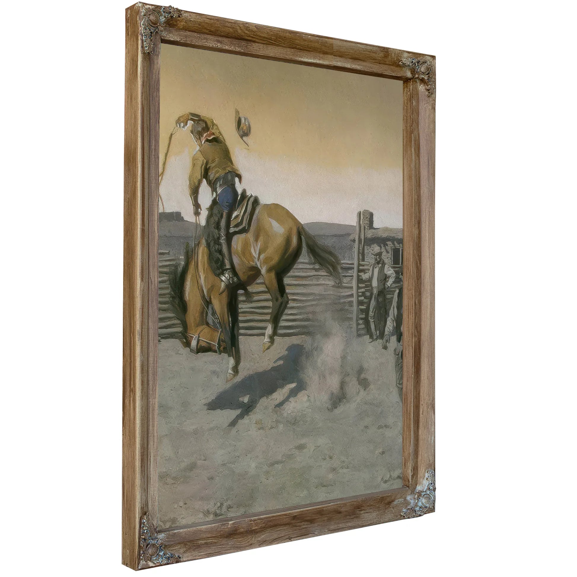 Stay With Him By Maynard Dixon Fine Art Print