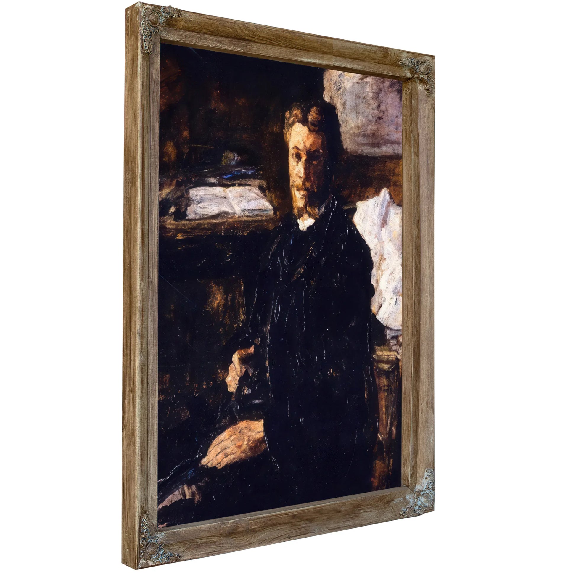 Portrait Of Willy Finch By James Ensor Fine Art Print