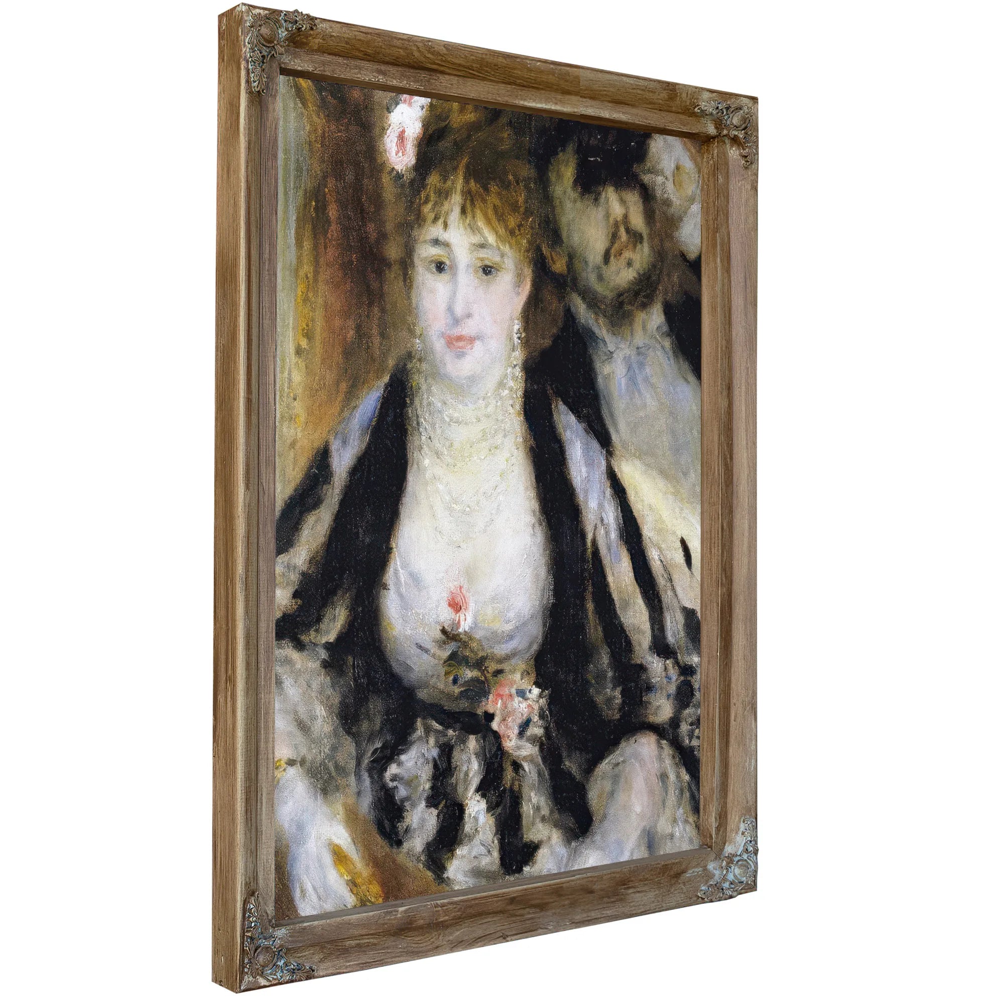 The Theatre Box (La Loge) By Pierre Auguste Renoir Fine Art Print