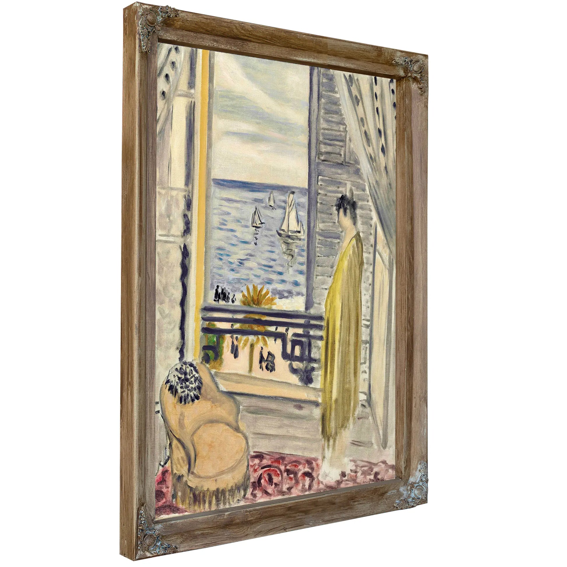 Interior At Nice (Woman At The Window) by Henri Matisse
