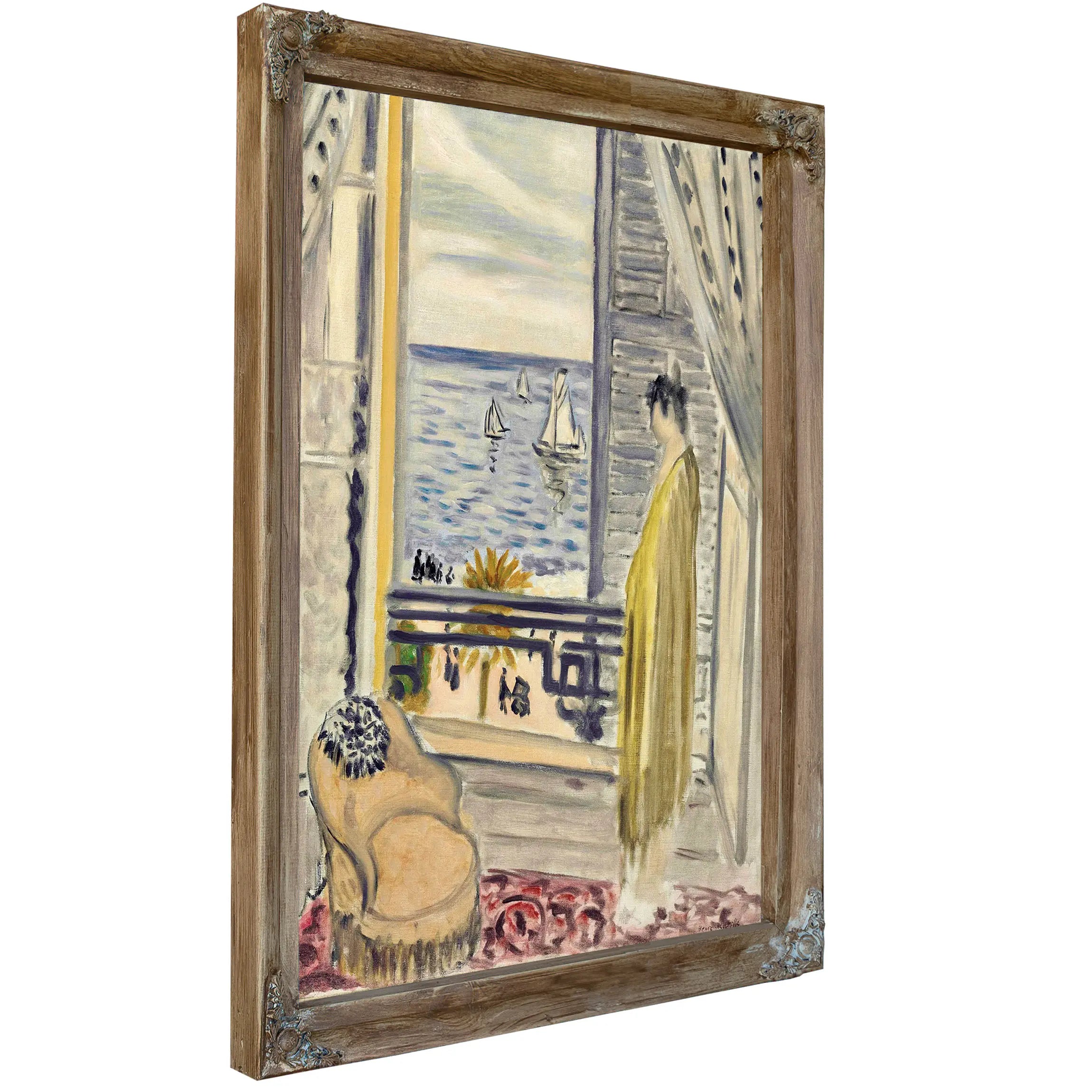 Interior At Nice (Woman At The Window) by Henri Matisse