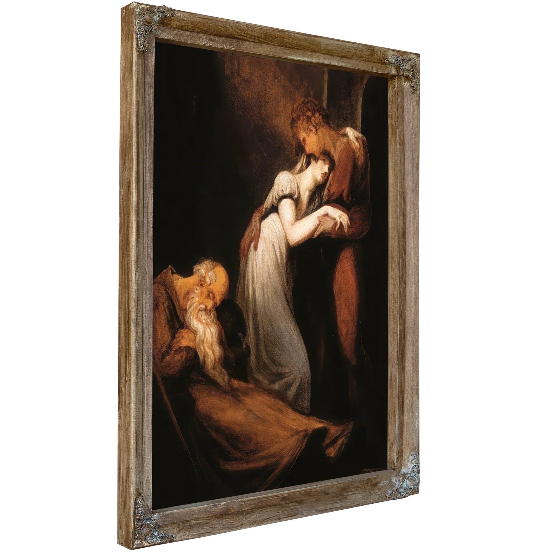Huon And Amanda With The Dead Alphonso By Henry Fuseli Fine Art Print