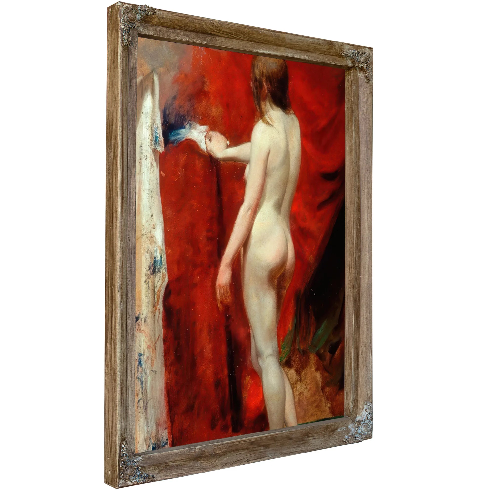 Back View Of A Woman By William Etty Fine Art Print