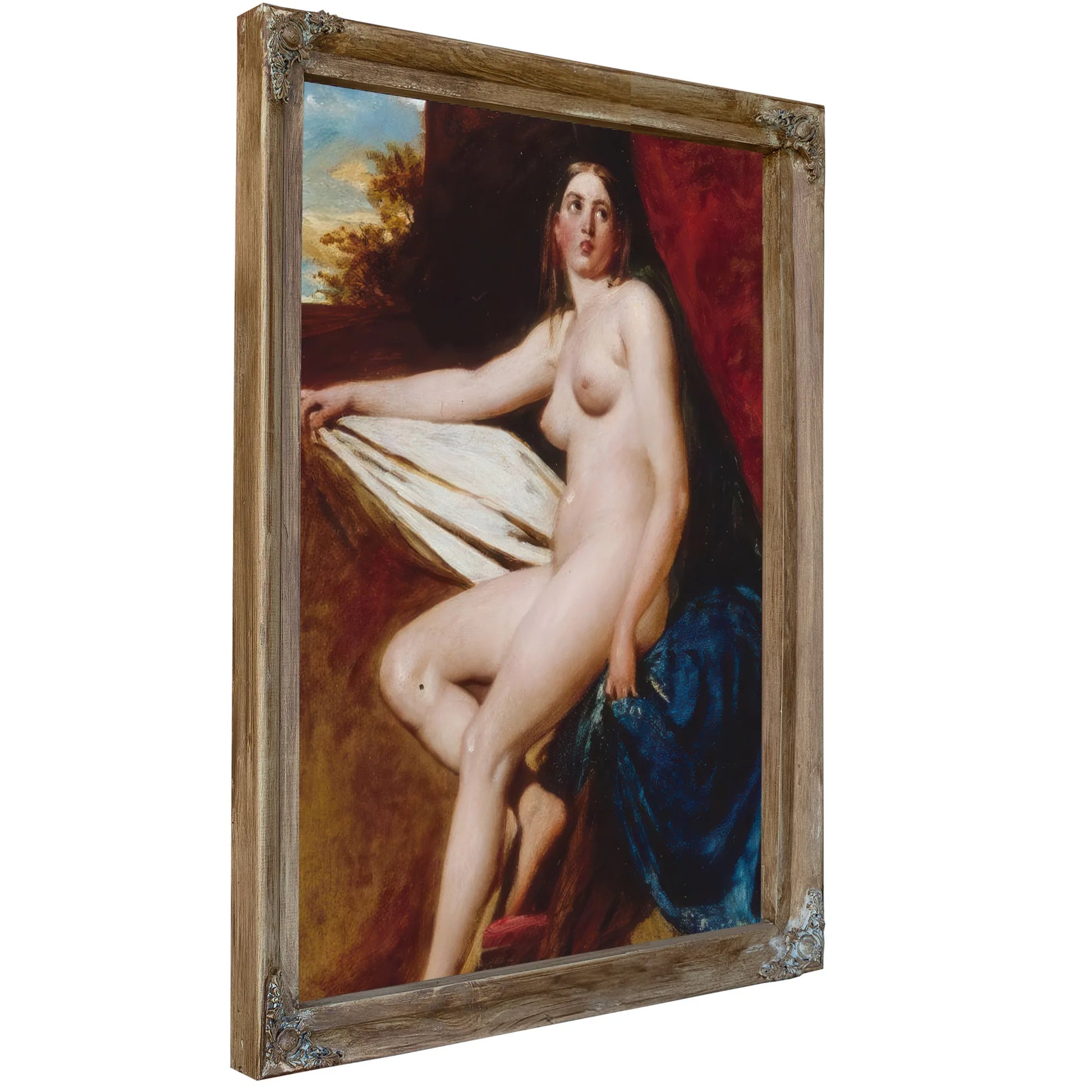 Study Of Female Nude By William Etty Fine Art Print