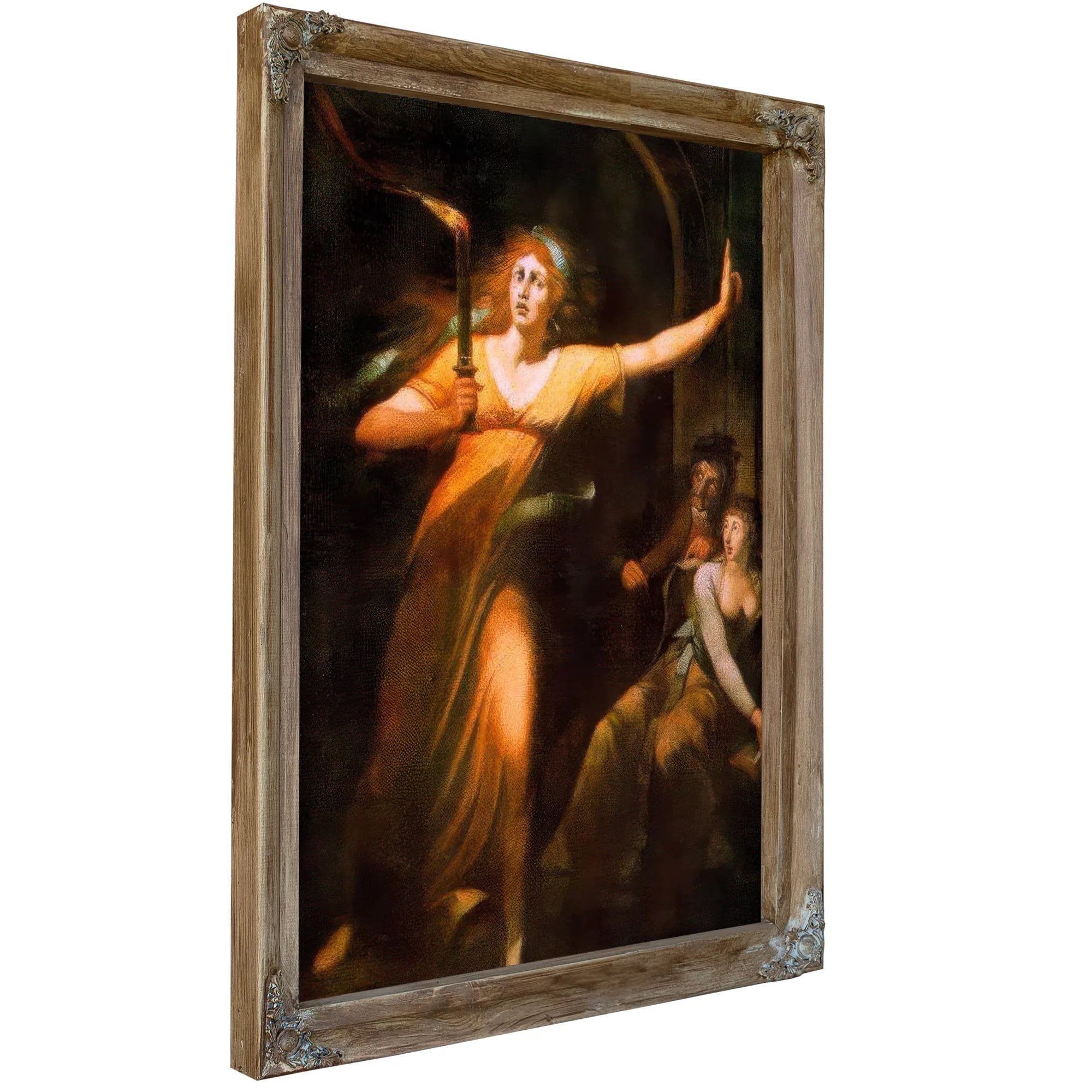 The Sleepwalking Lady Macbeth By Henry Fuseli Fine Art Print
