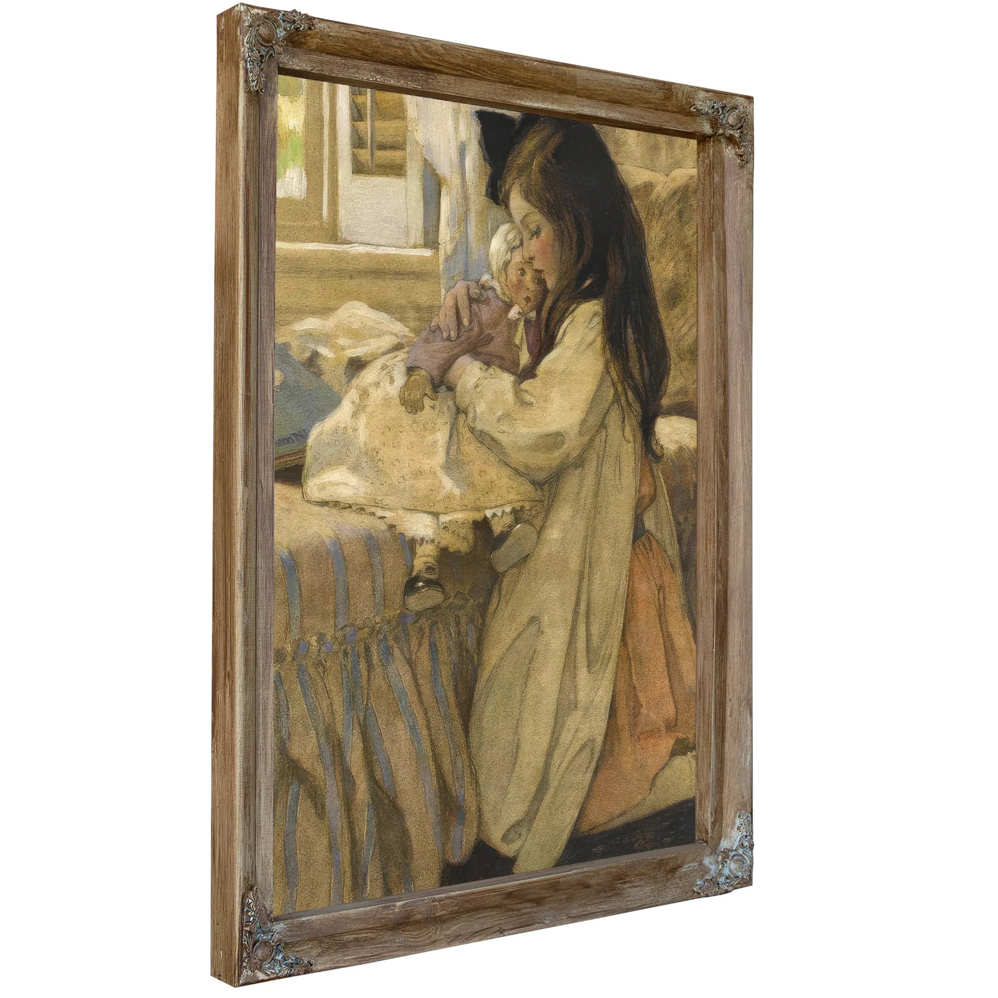 The Then Lover By Jessie Willcox Smith Fine Art Print