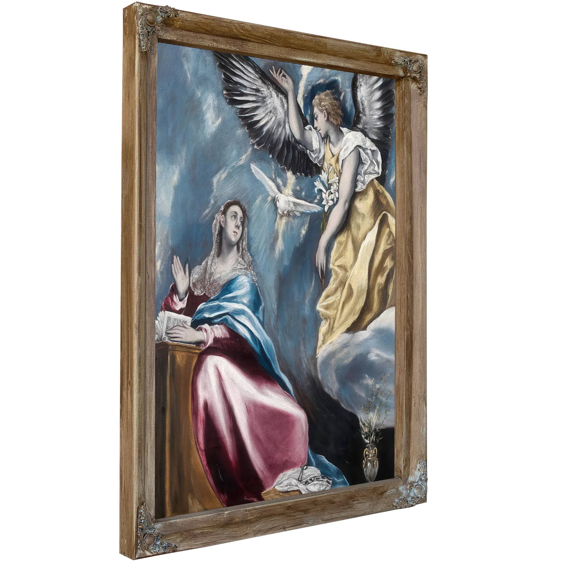 The Annunciation 5 By El Greco Fine Art Print