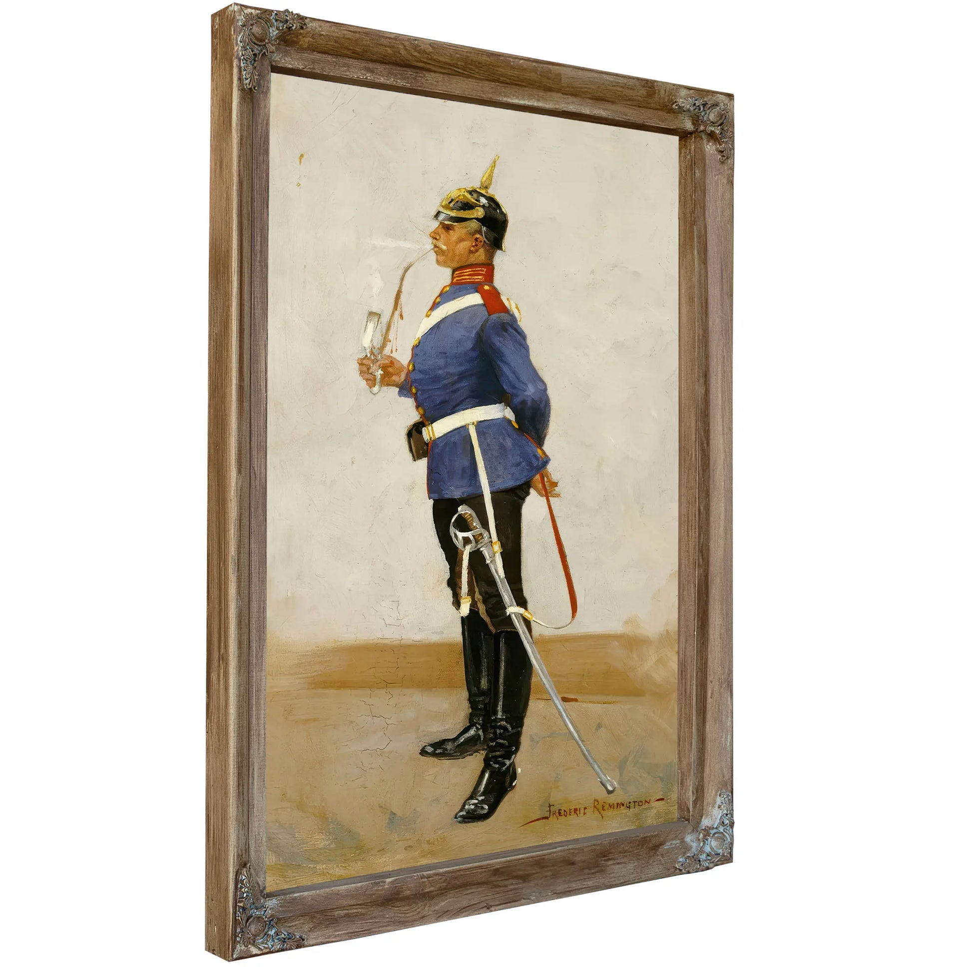 Infantry Officer Full Dress by Frederic Remington