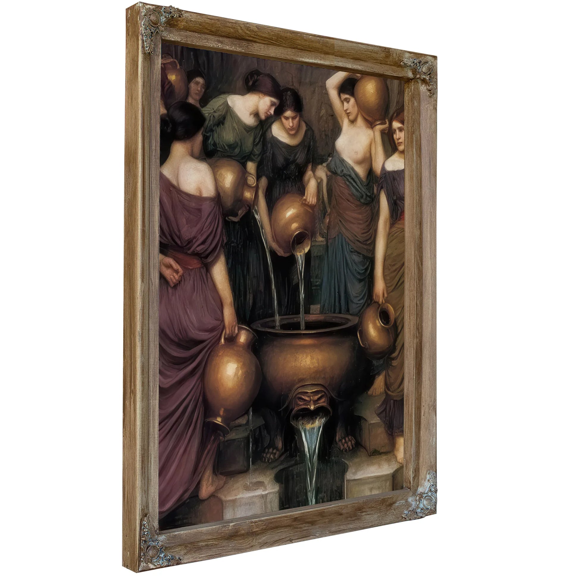 The Danaides By John Waterhouse Fine Art Print