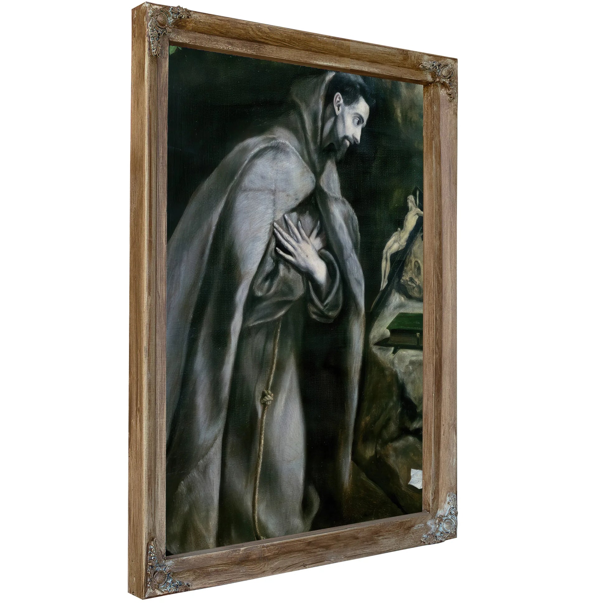 St. Francis Of Assisi By El Greco Fine Art Print