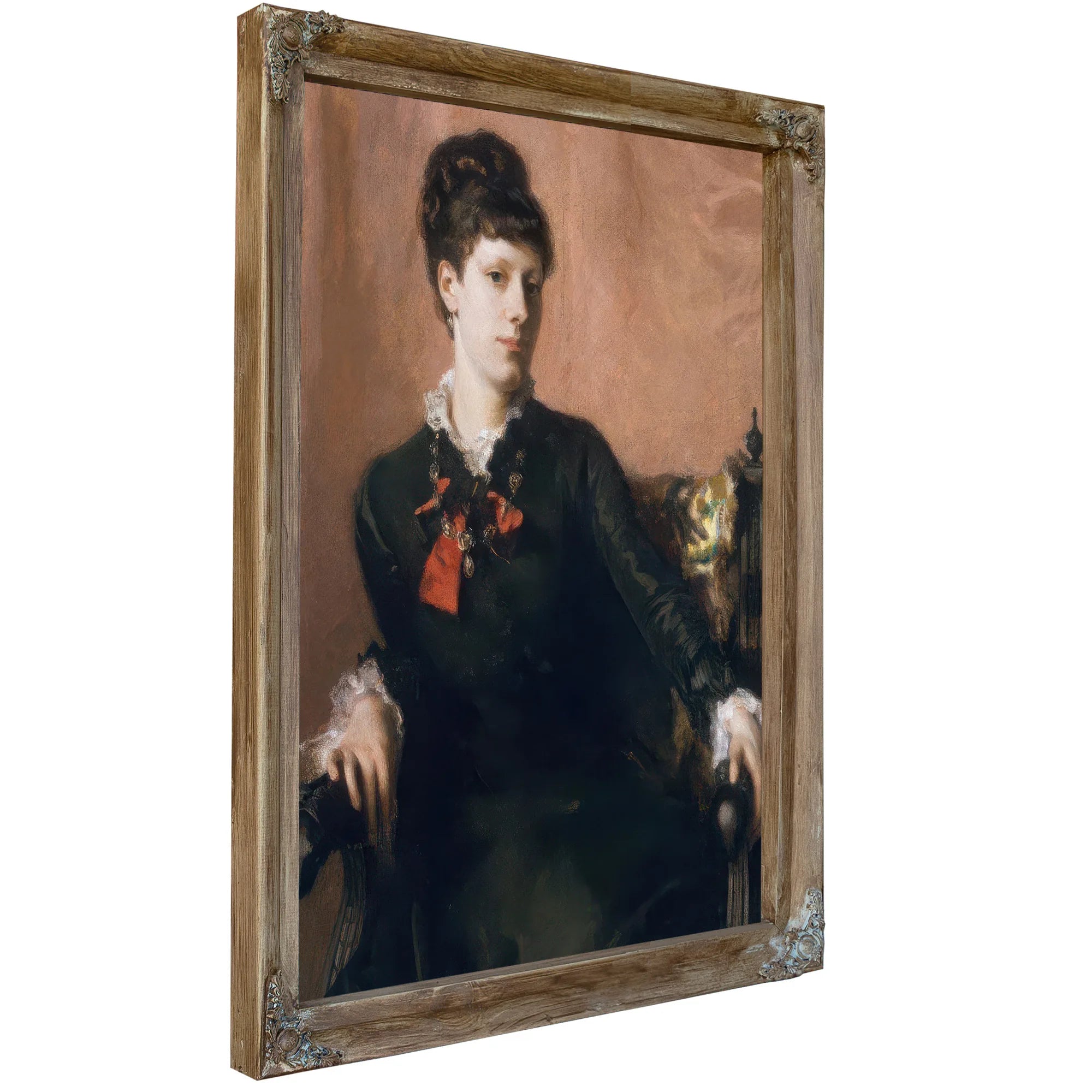 Portrait Of Frances Sherborne Ridley Watts By John Singer Sargent Fine Art Print