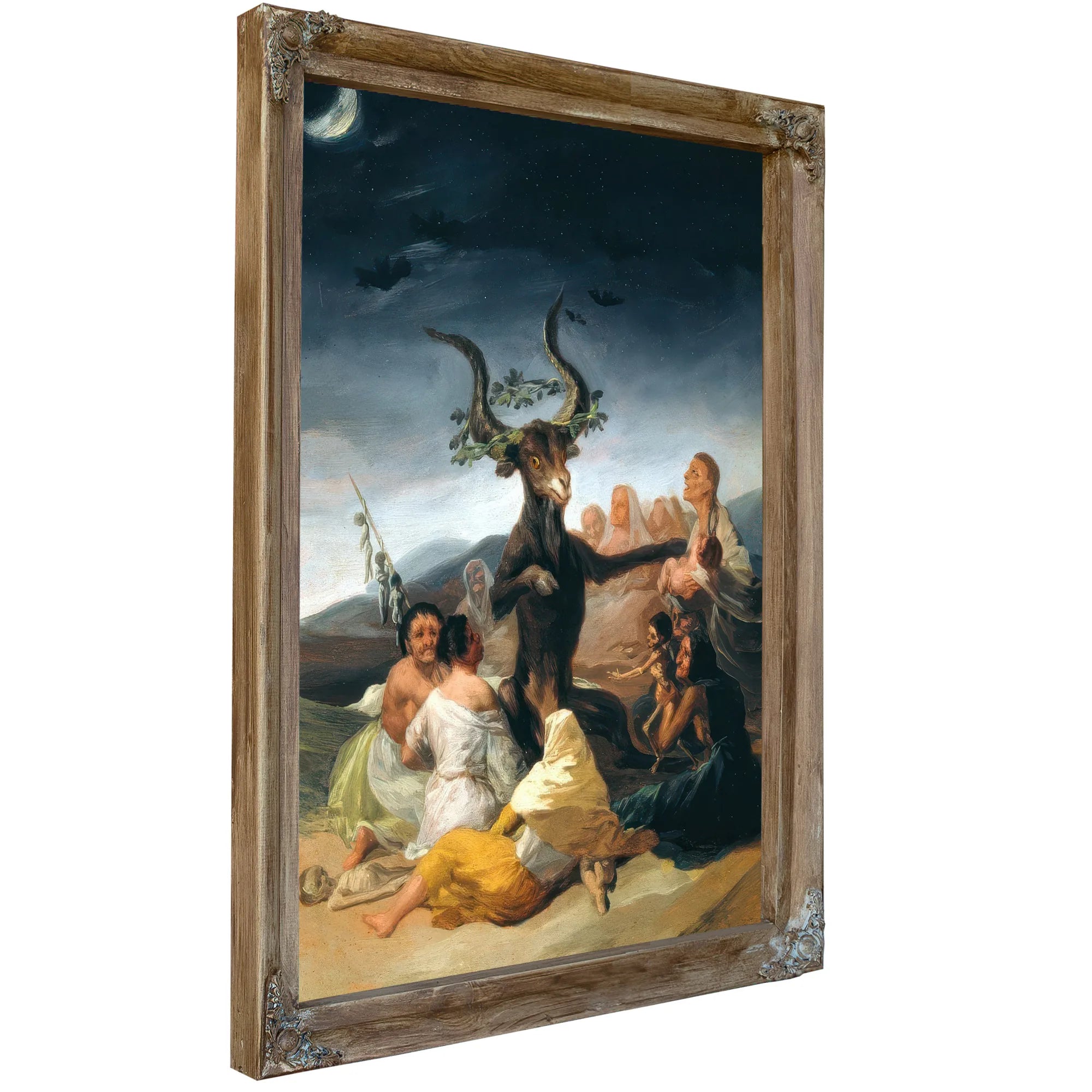 The Witches Sabbath By Francisco De Goya Fine Art Print