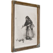 Konen Med Spurvene by Carl Bloch