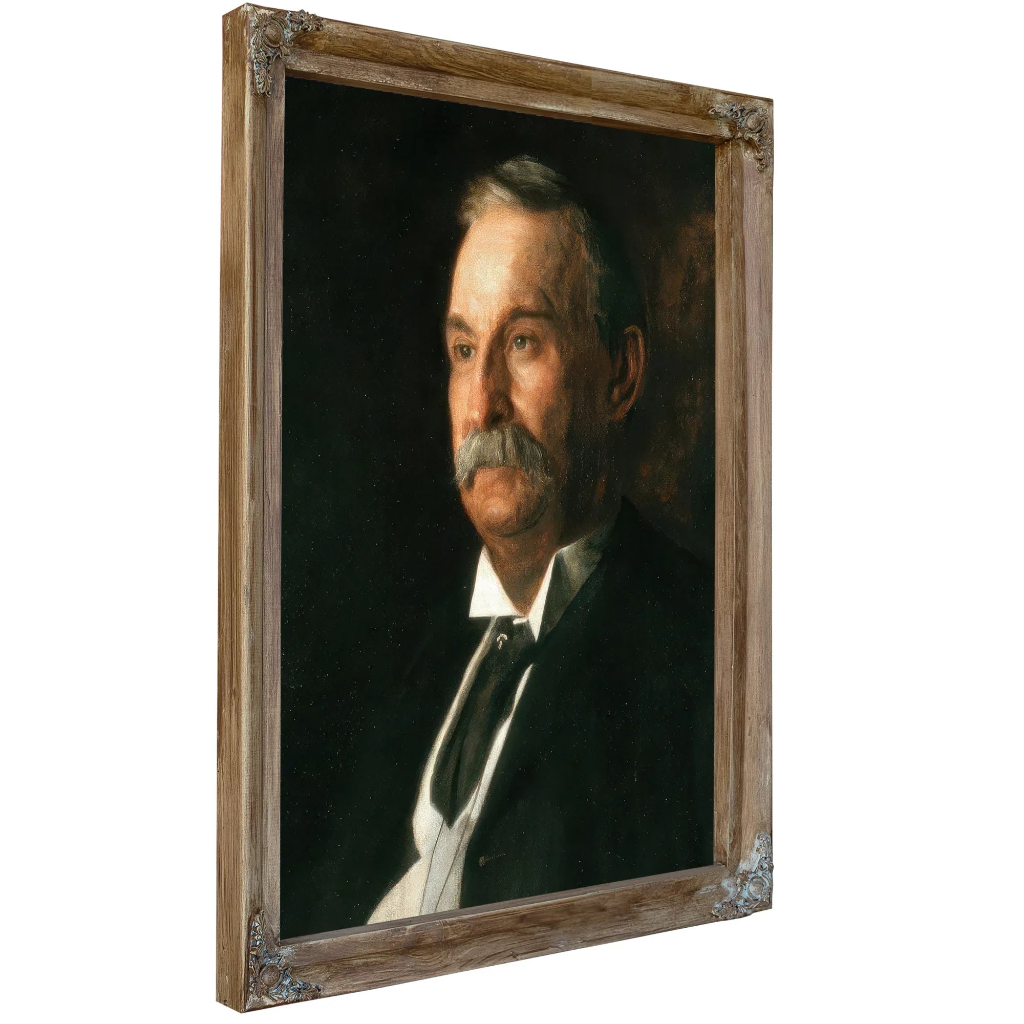Portrait Of Edward Taylor Snow By Thomas Eakins Fine Art Print