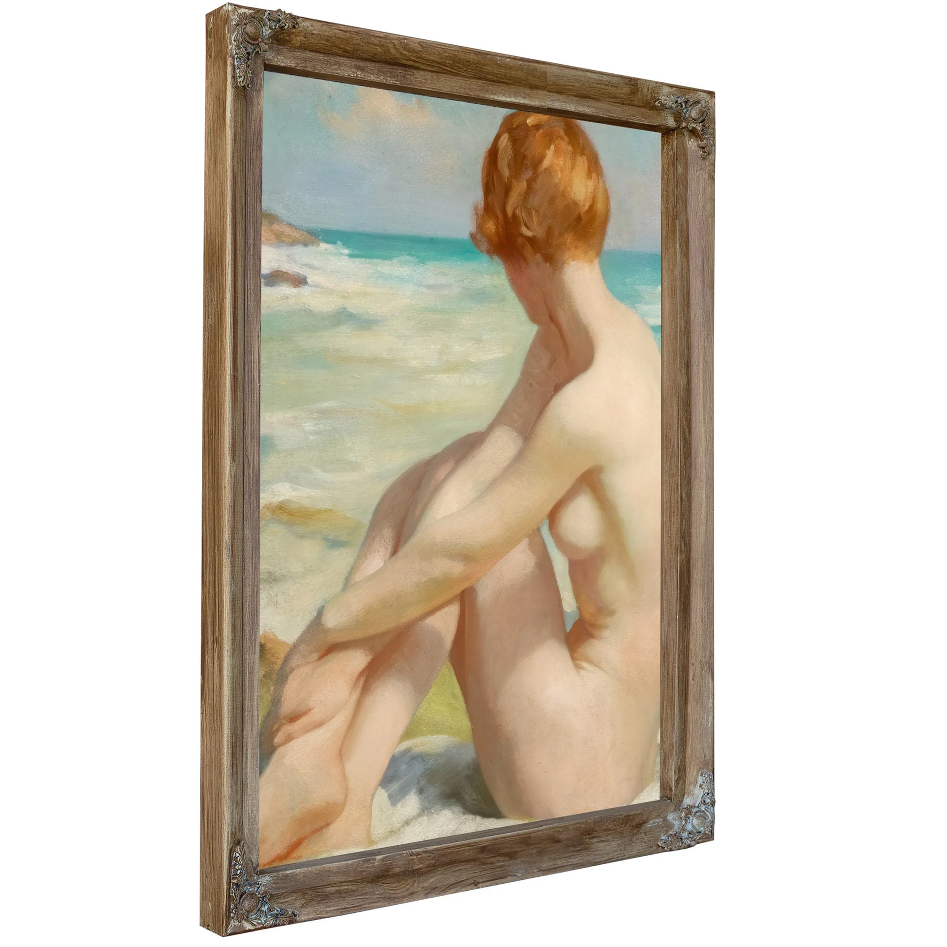 The Bather By Thomas Martine Ronaldson Fine Art Print