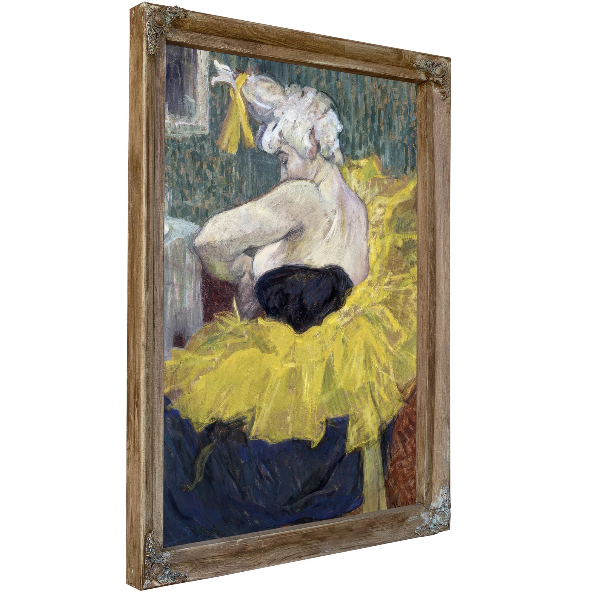 The Clown Cha U Kao By Henri Marie Raymond De Toulouse Lautrec Monfa Fine Art Print
