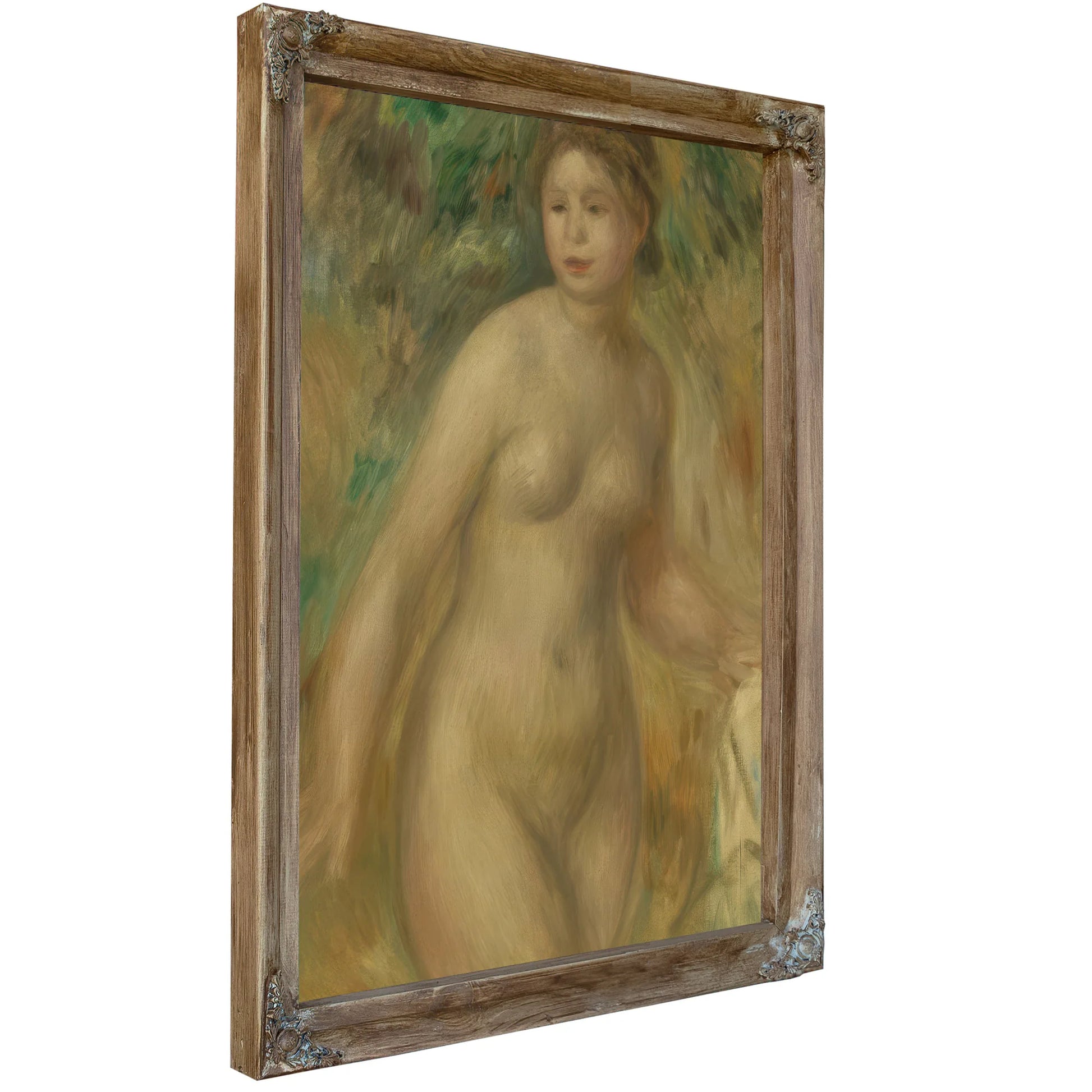 Nude By Pierre Auguste Renoir Fine Art Print