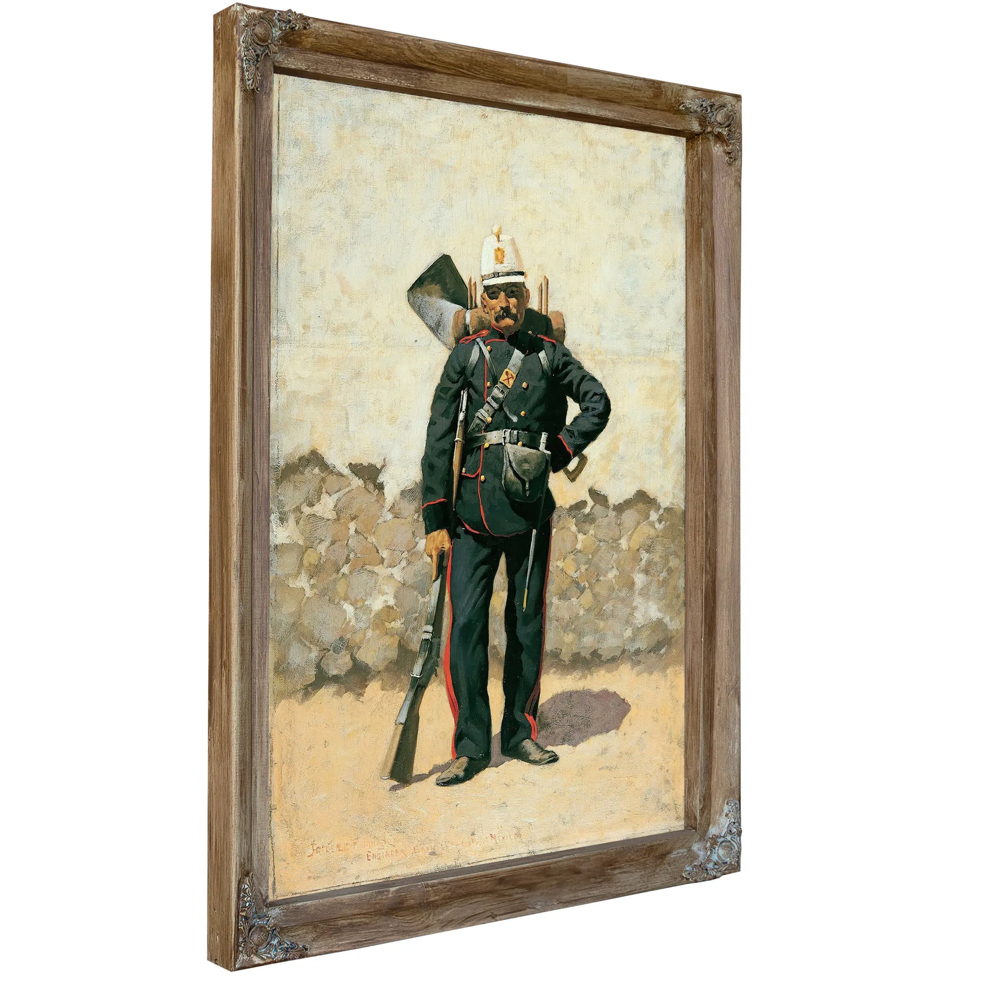 Full Dress Engineer by Frederic Remington