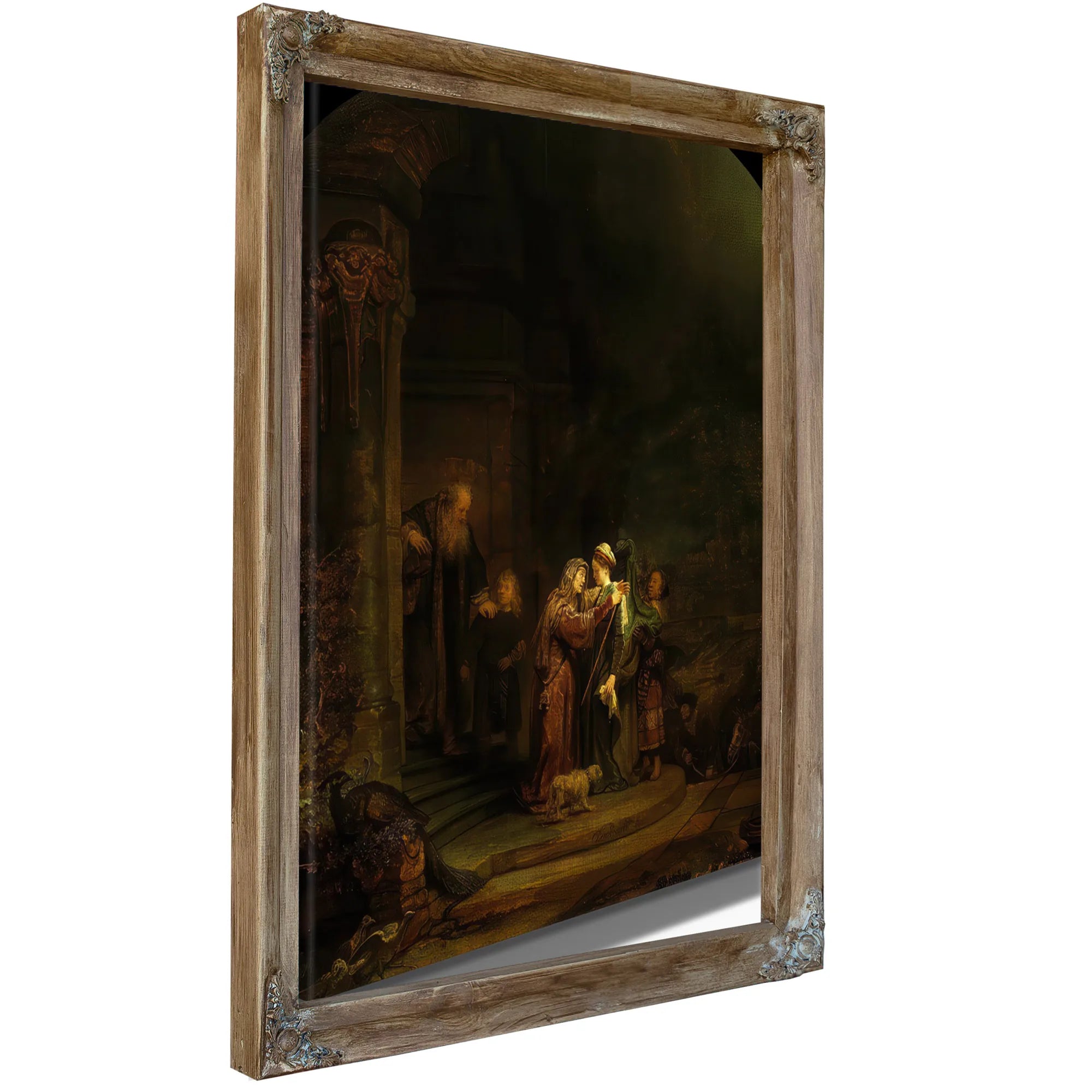 The Visitation By Rembrandt Fine Art Print
