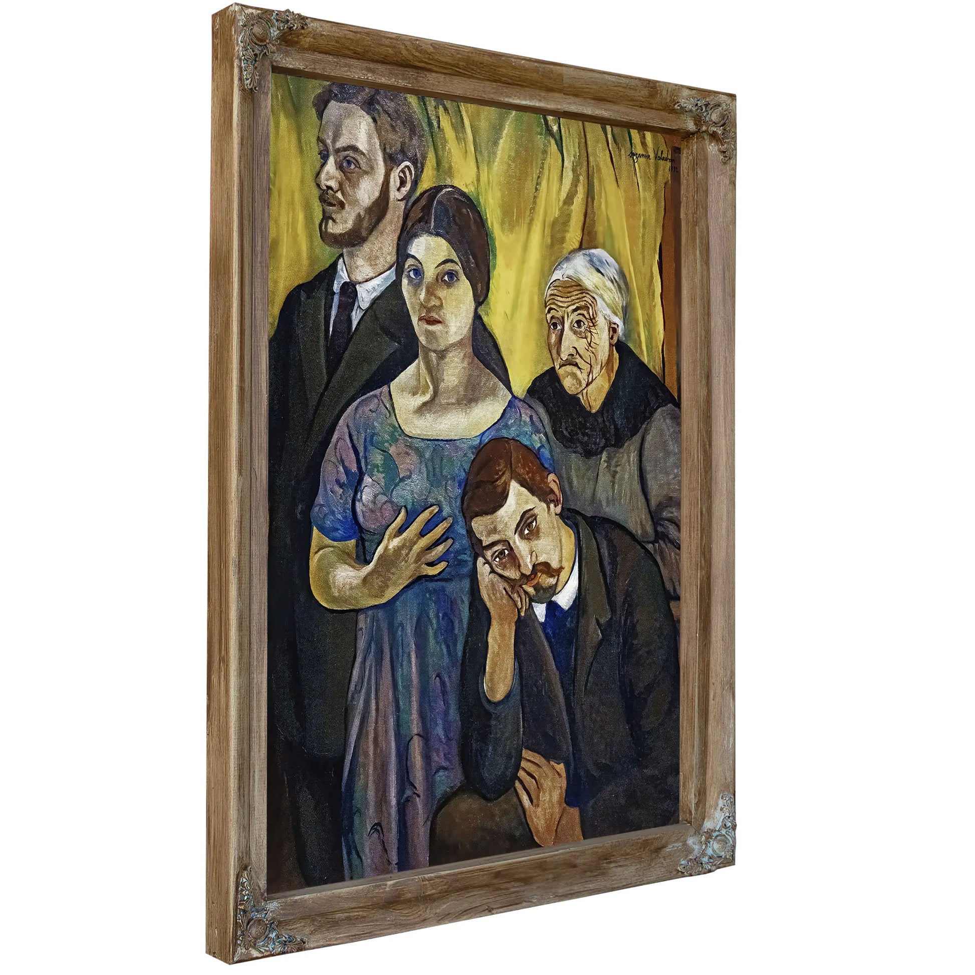 Portrait De Famille 1912 by Suzanne Valadon