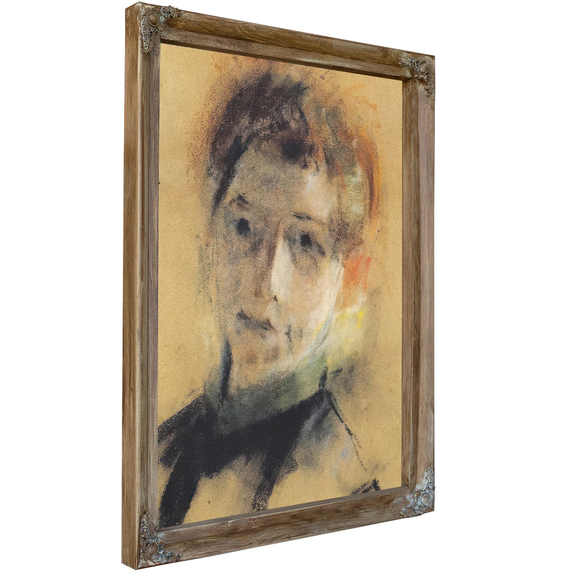 Self Portrait 7 By Paula Modersohn Becker Fine Art Print