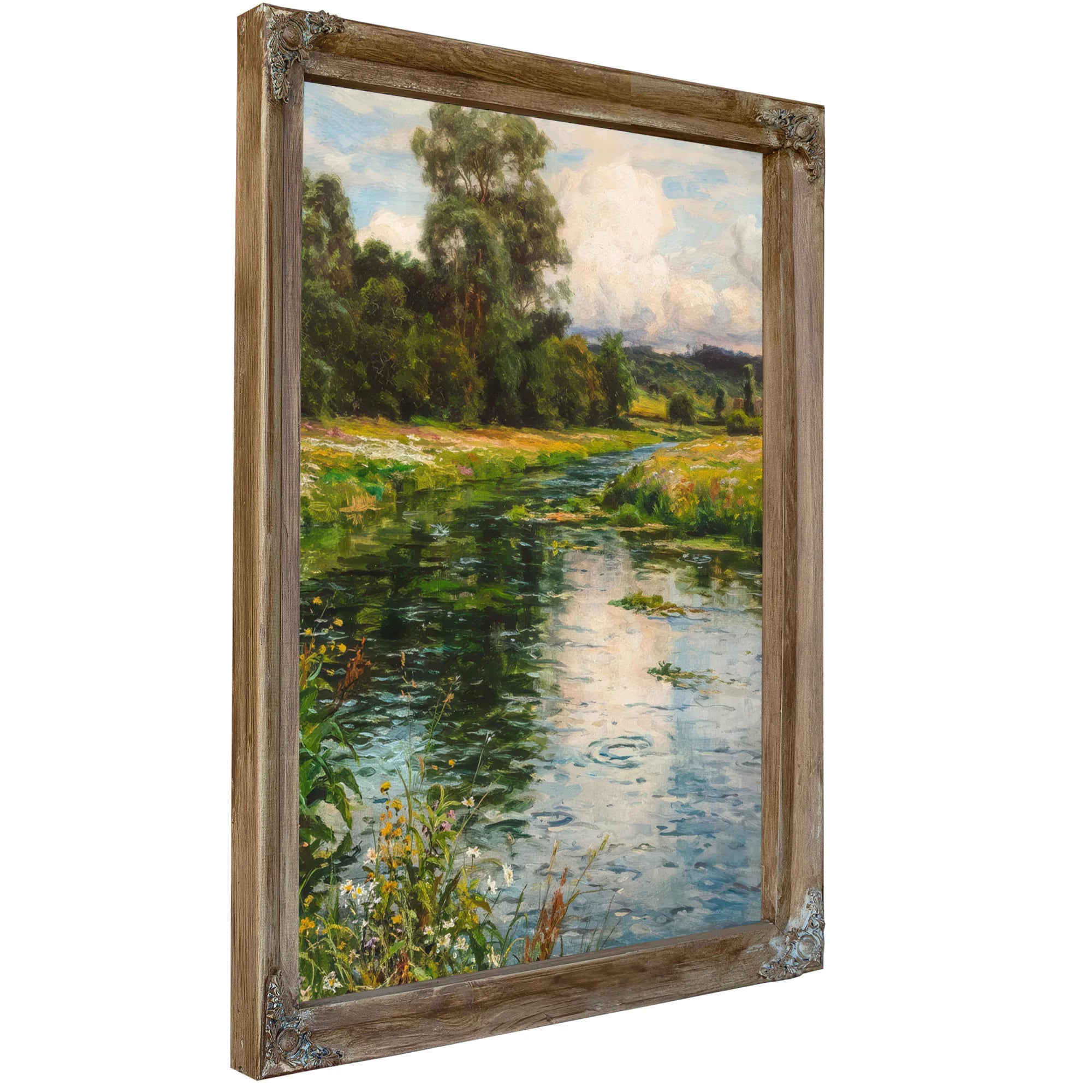 A Quiet Afternoon By Louis Aston Knight Fine Art Print