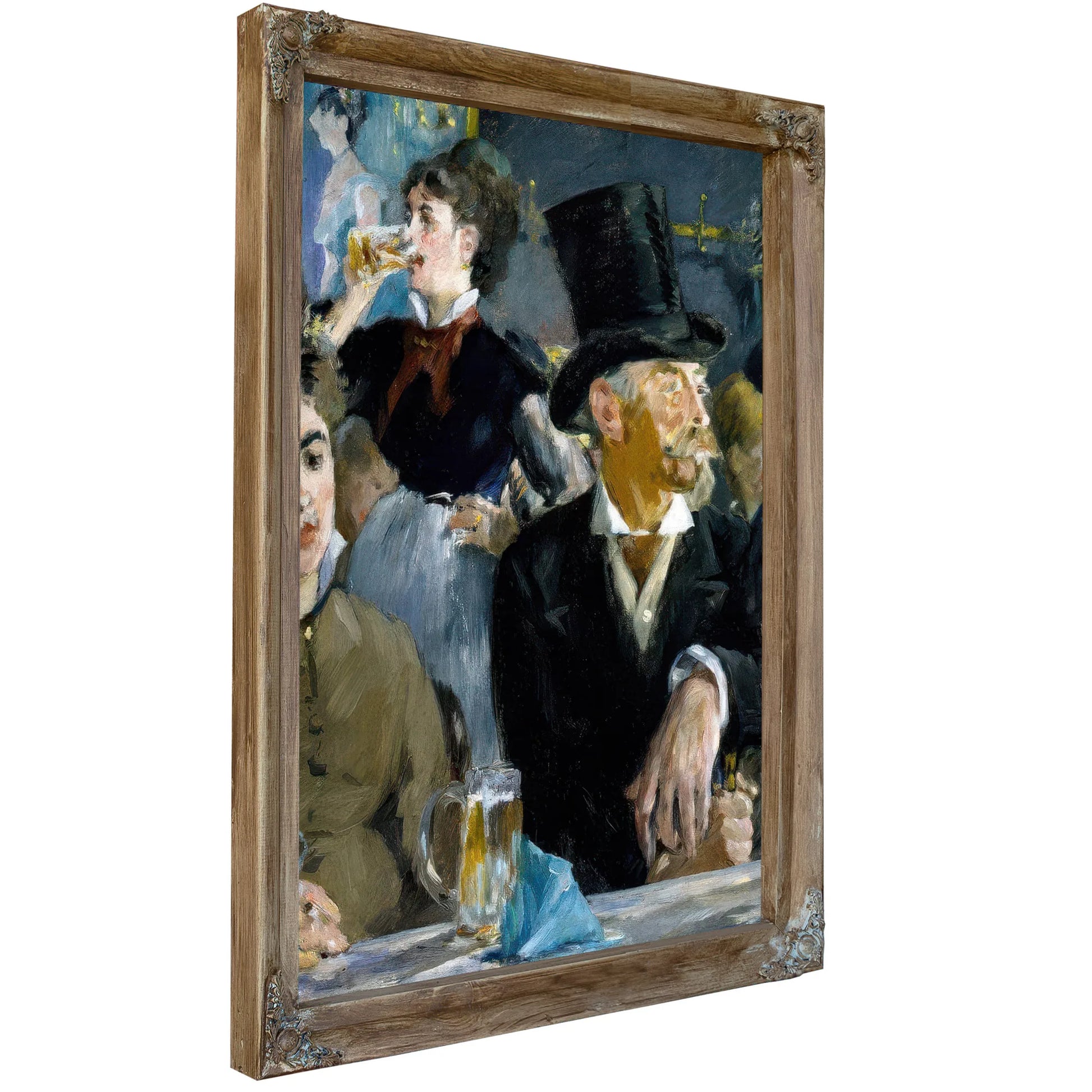 The Cafe Concert 1878 Oil On Canvas 4730X5810Mm The Walters Art Museum By Edouard Manet Fine Art Print