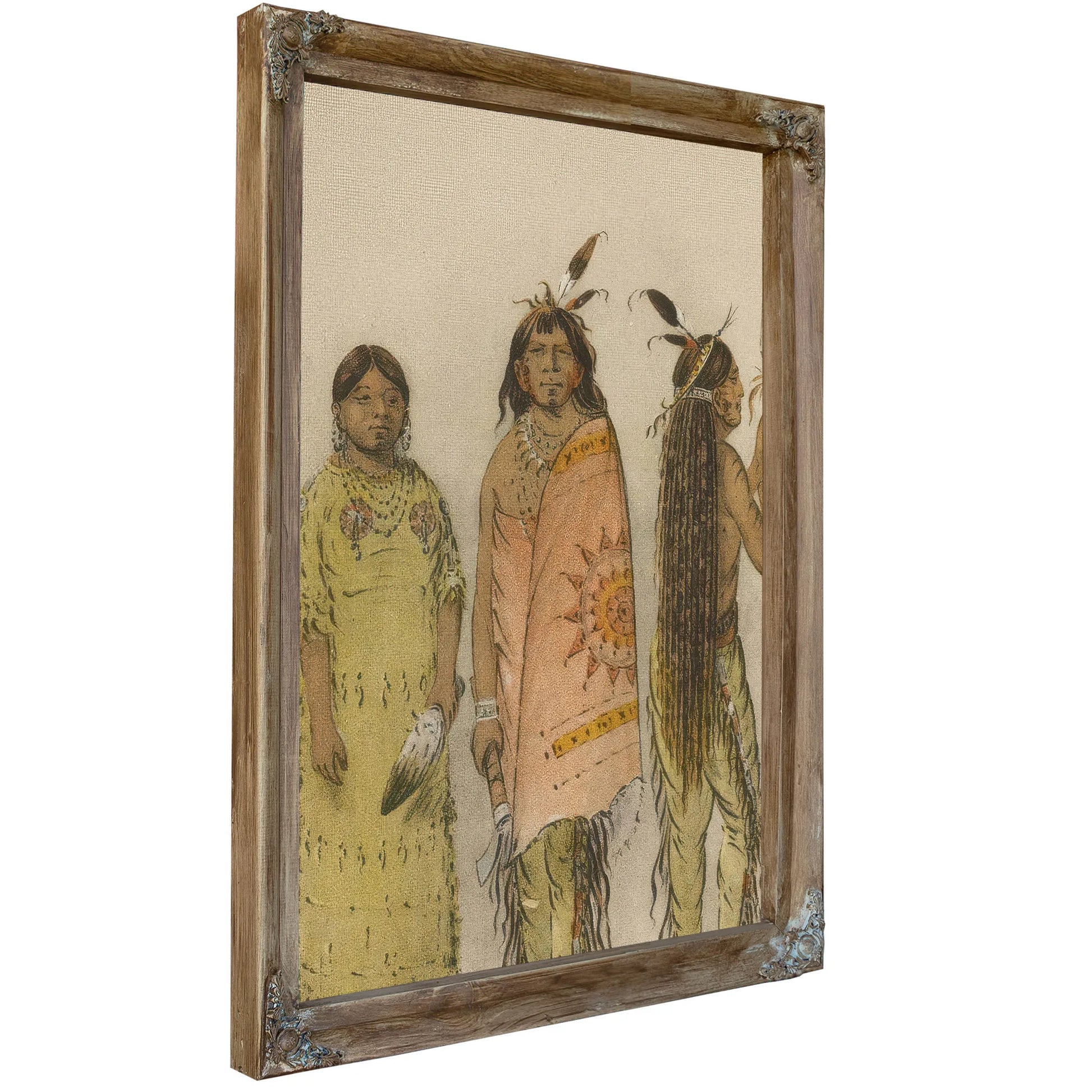 No Name 5 By George Catlin Fine Art Print