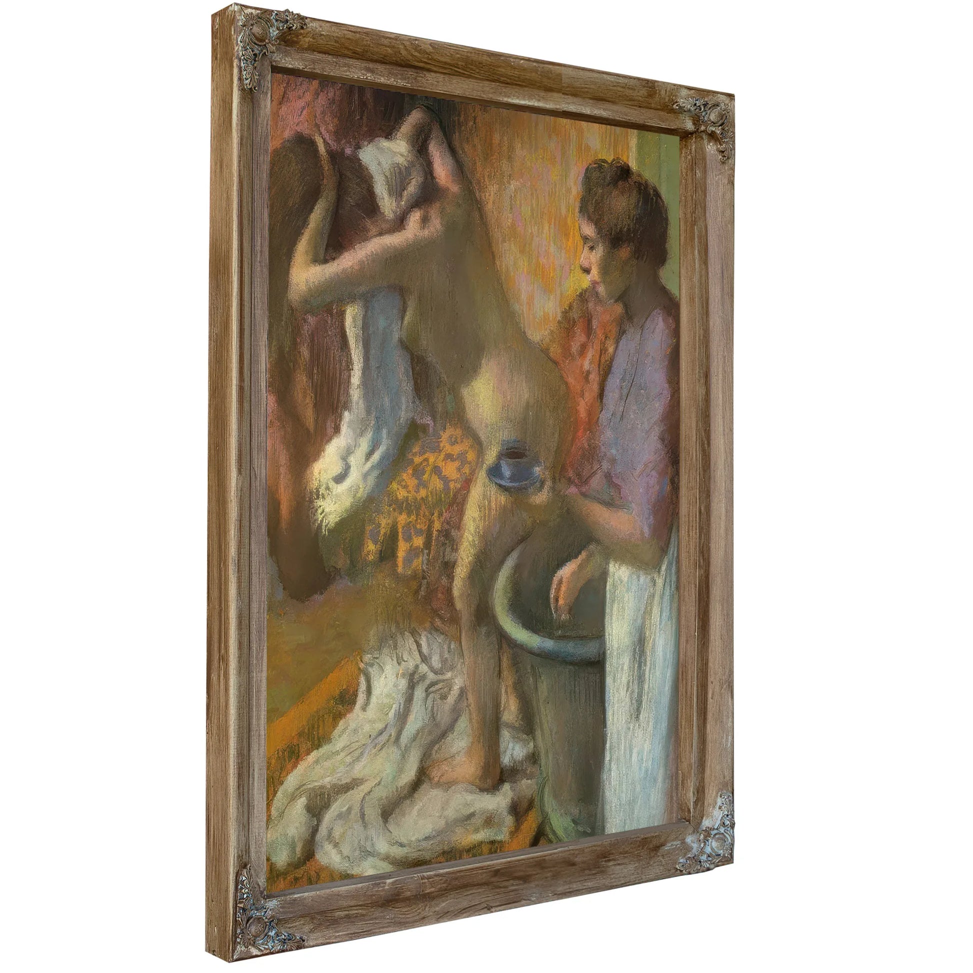 Breakfast After The Bath By Edgar Degas Fine Art Print