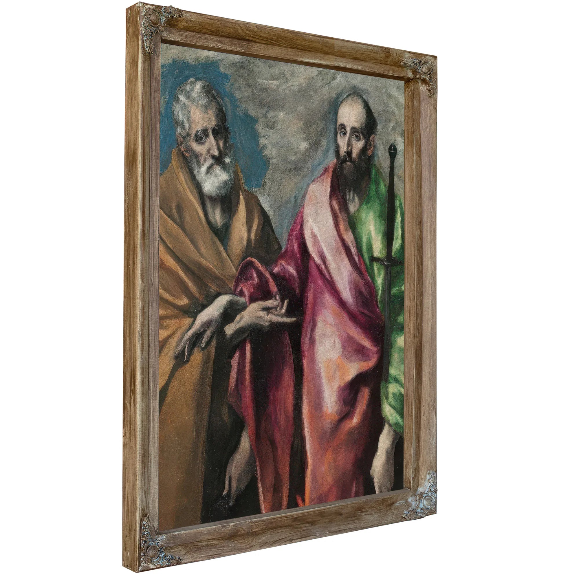 Sant Pere I Sant Pau By El Greco Fine Art Print
