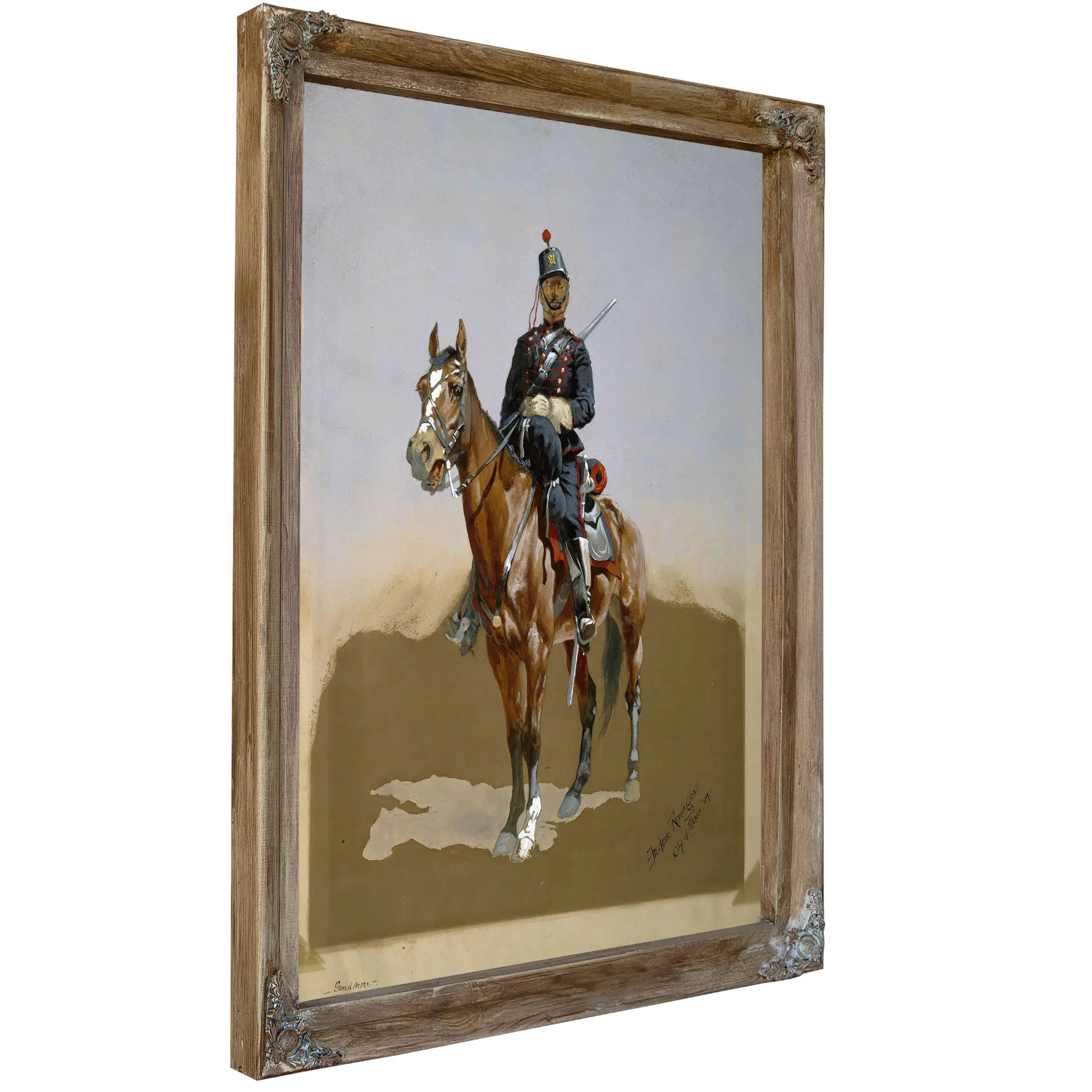 The Gendarme by Frederic Remington