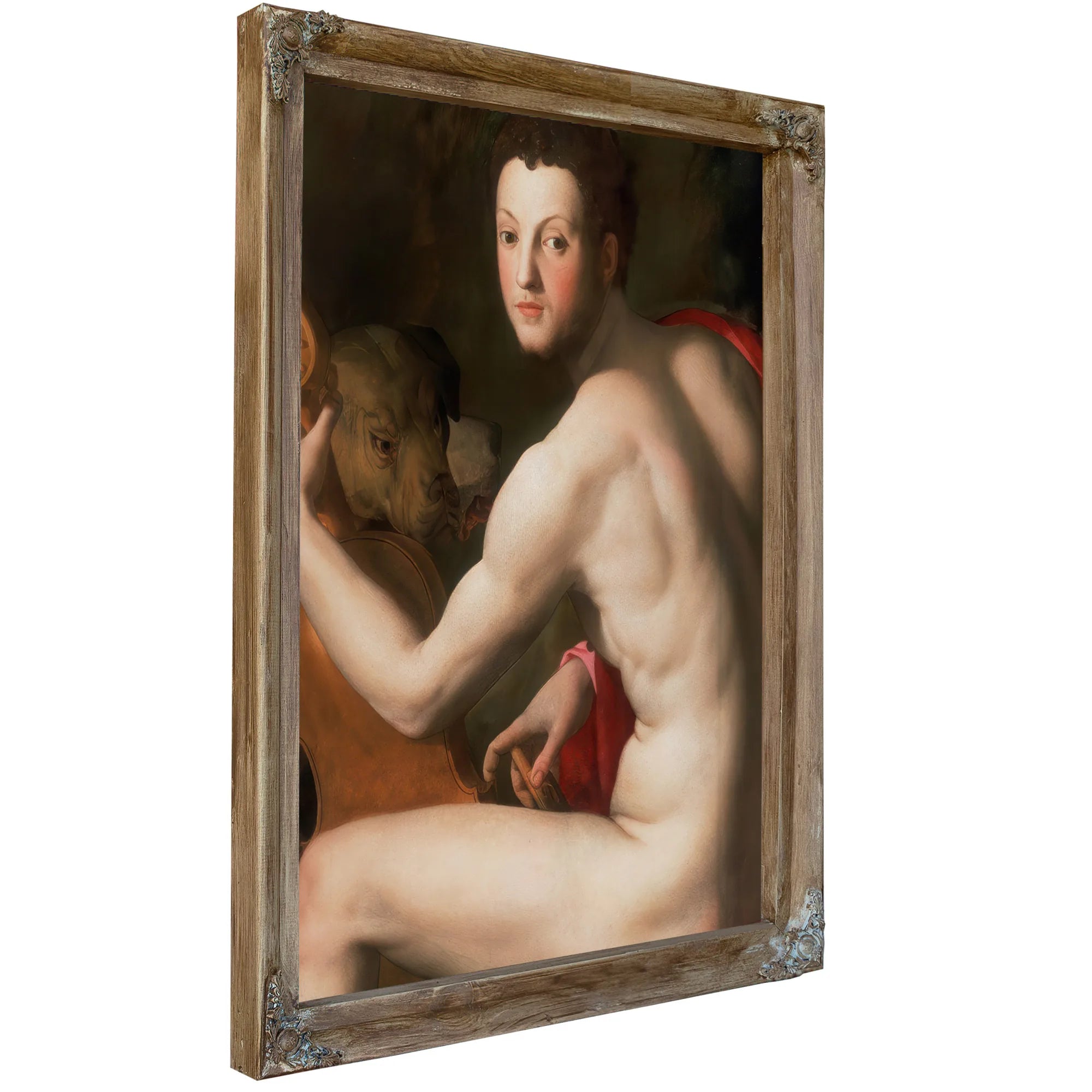 Portrait Of Cosimo I De Medici As Orpheus 1537 1539 Mannerism 93 7X76 4Cm Philidelphia Museum Of Art By Agnolo Bronzino Fine Art Print