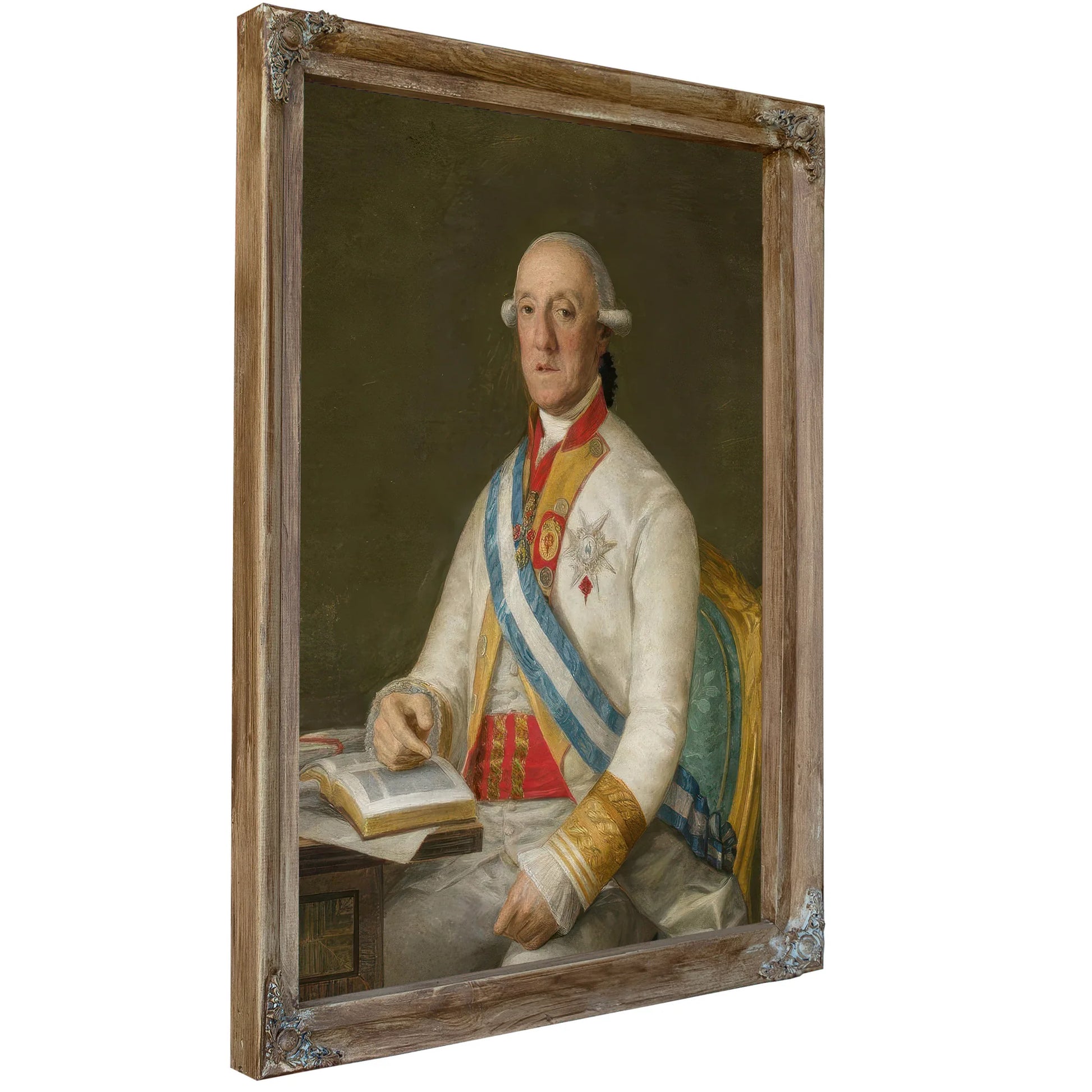Vicente Maria De Vera De Aragon Duque De La Roca By Francisco De Goya Fine Art Print