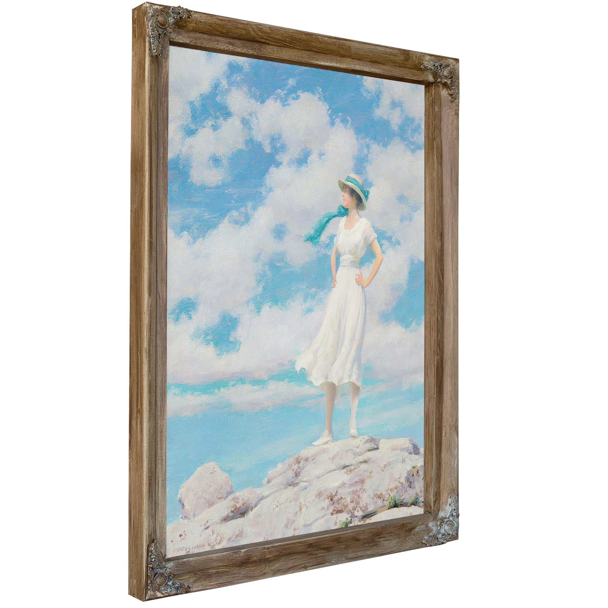 Summer Sky (On The Summit) (C 1918) by Charles Courtney Curran