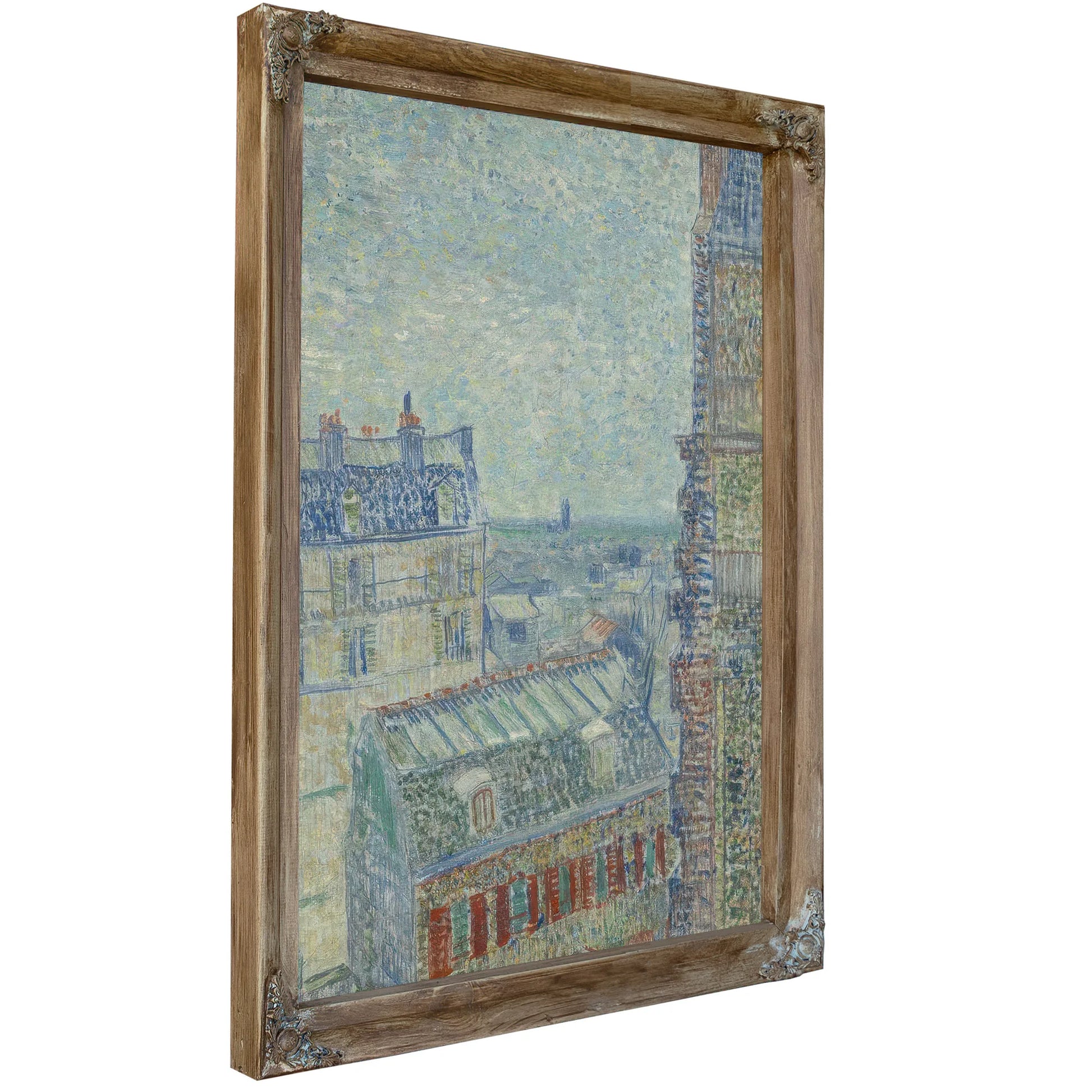 View From Theo's Apartment By Vincent Van Gogh Fine Art Print