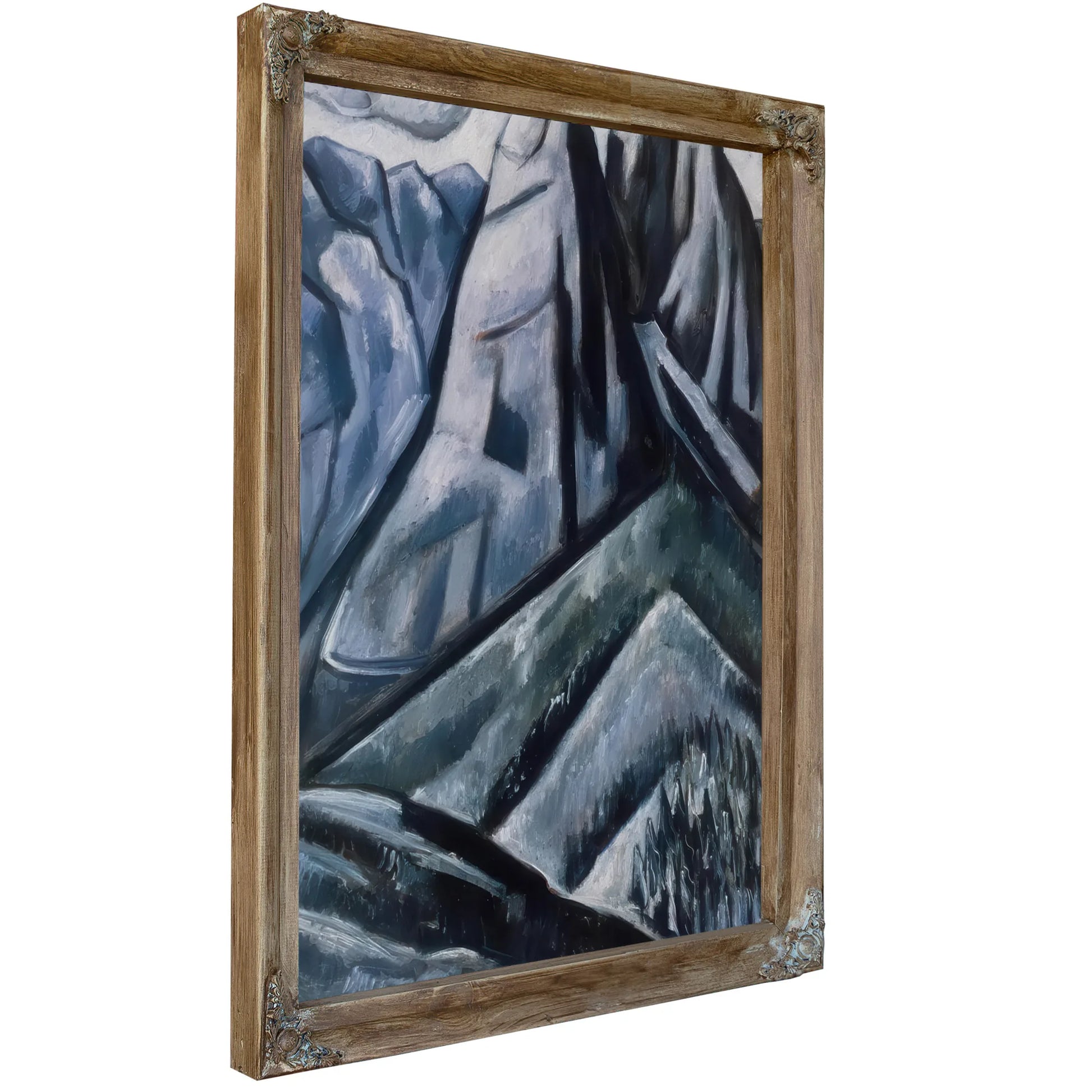 Waxenstein At Hamarsbach Garmicsch Bavaria By Marsden Hartley Fine Art Print