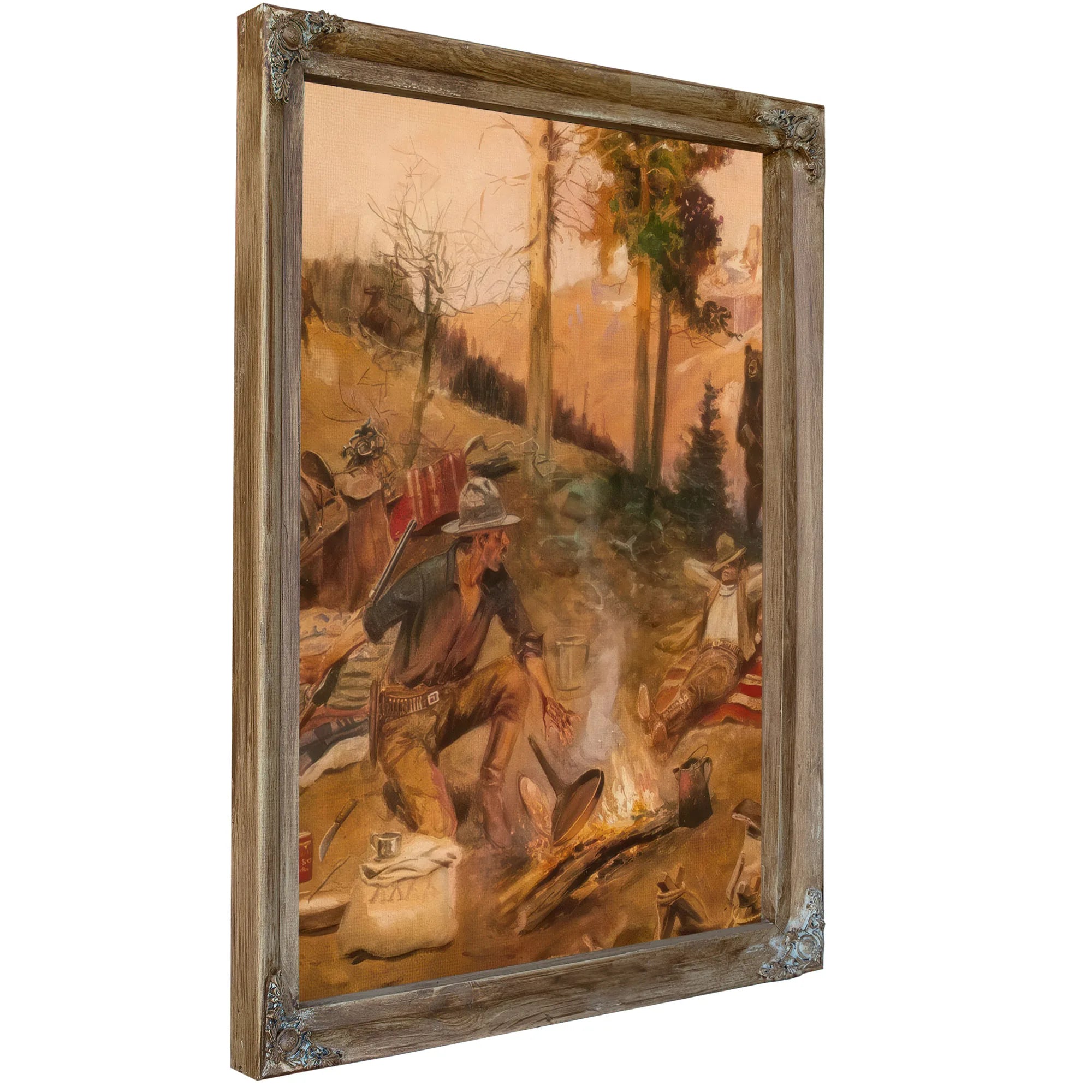 When Ignorance Is Bliss By Charles Marion Russell Fine Art Print