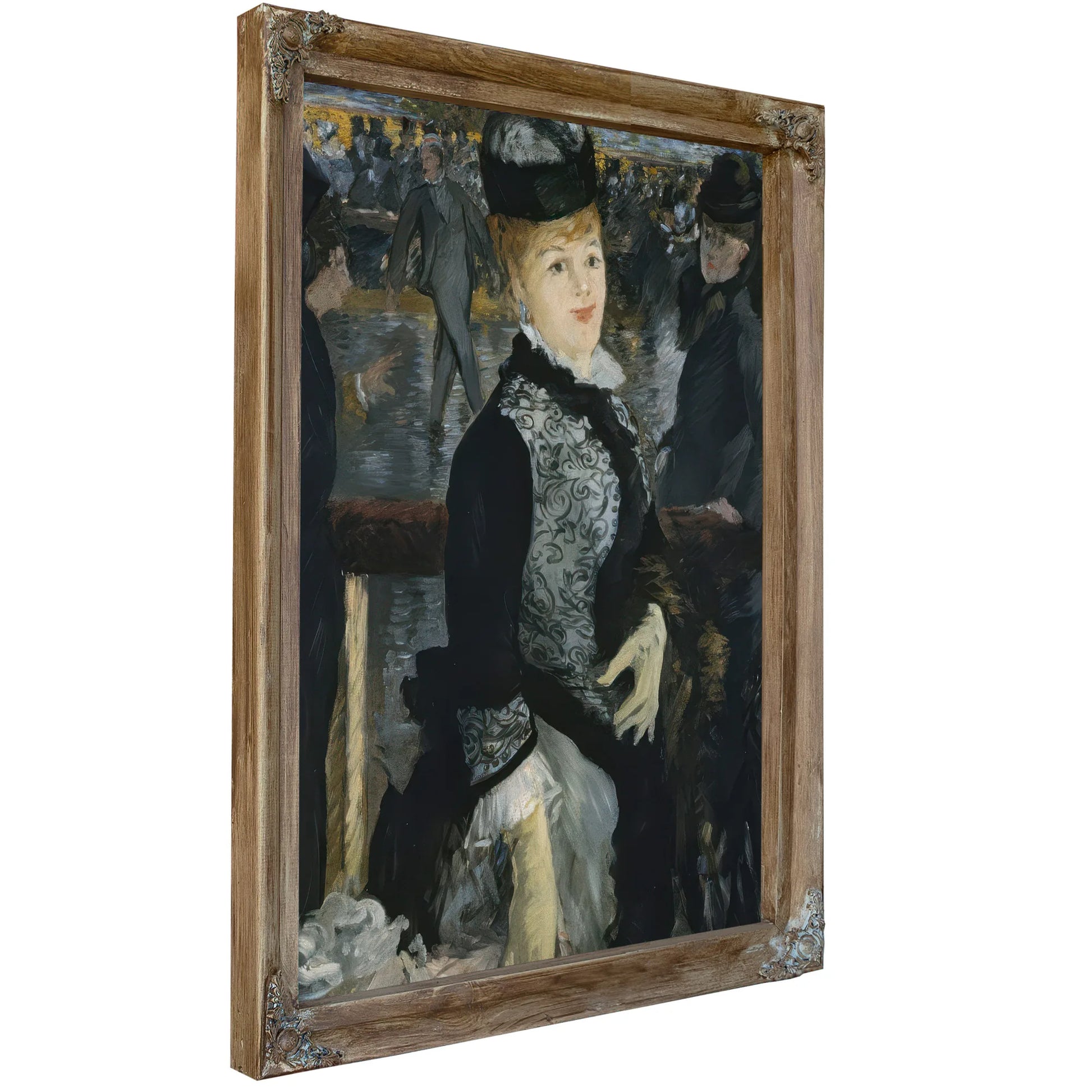 Skating By Edouard Manet Fine Art Print