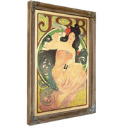 Poster Job Alfons Mucha And Imprimerie F Champenois Paris by Alphonse Mucha