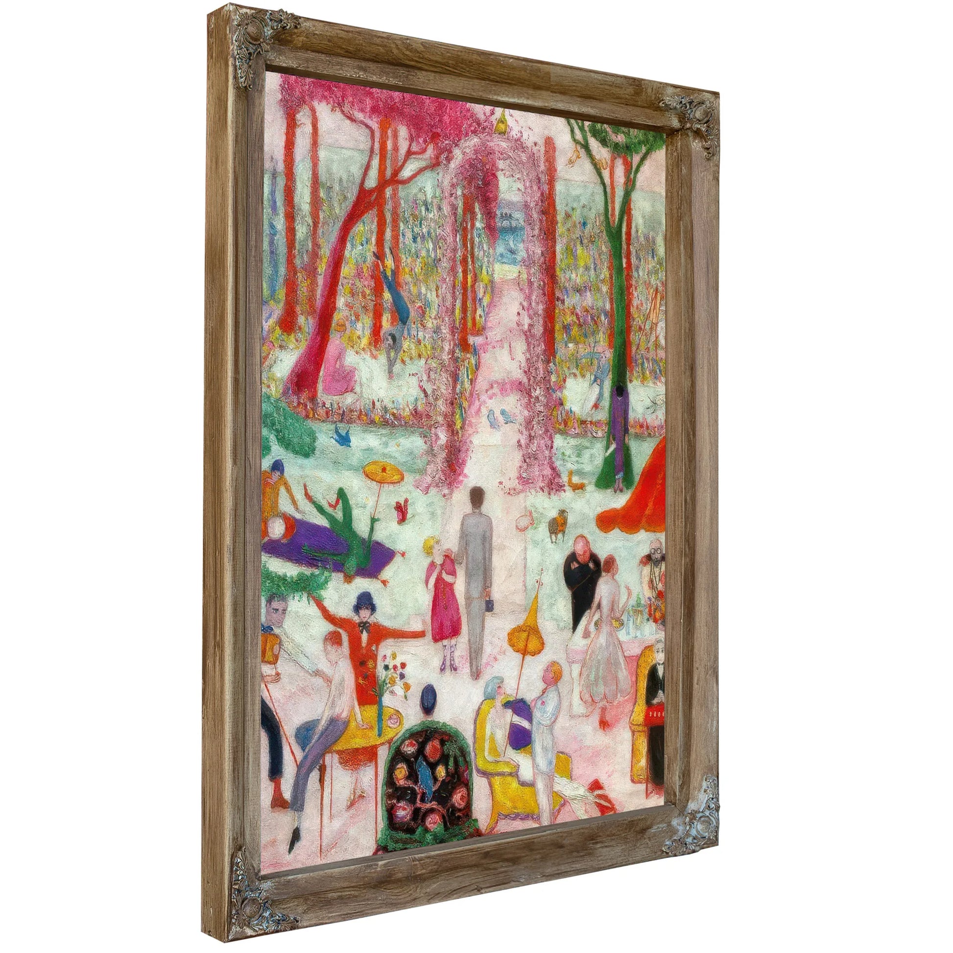 Sunday Afternoon In The Country By Florine Stettheimer Fine Art Print