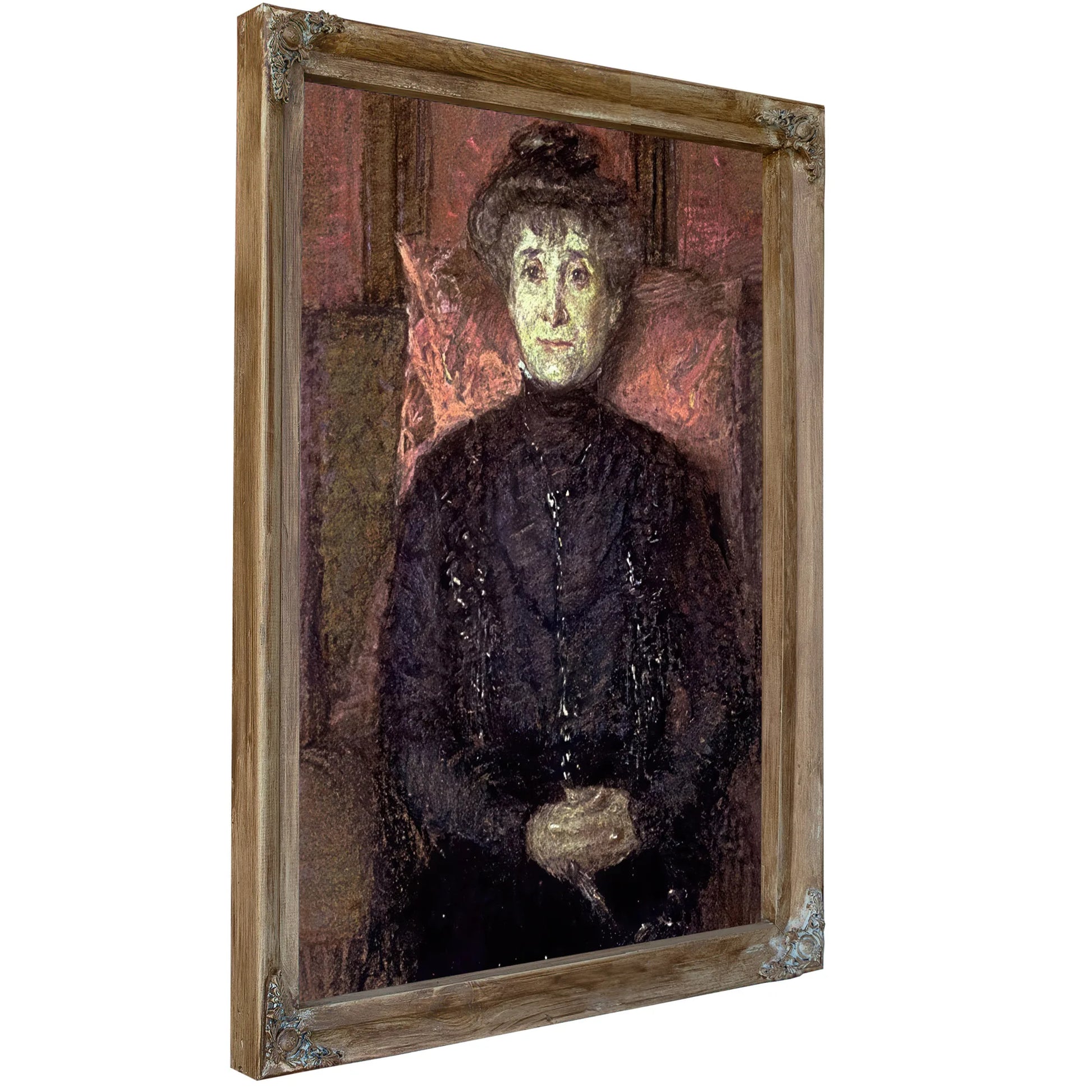 Madame Inez Dreyfus Cordozo By Alice Pike Barney Fine Art Print