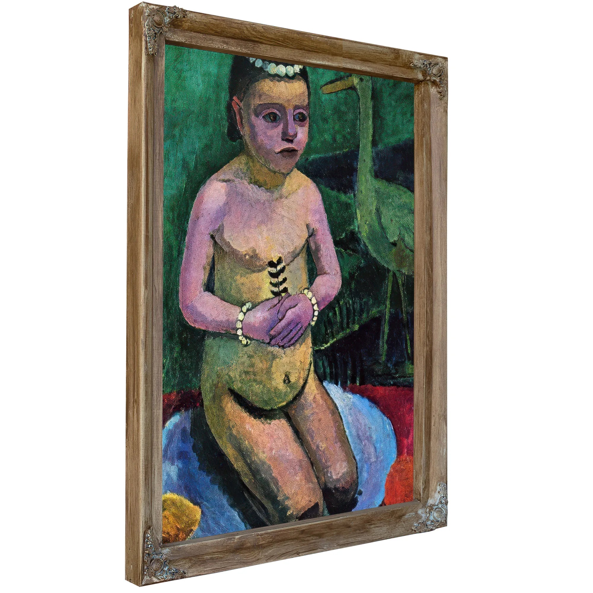 Child With Crane 1906 By Paula Modersohn Becker Fine Art Print