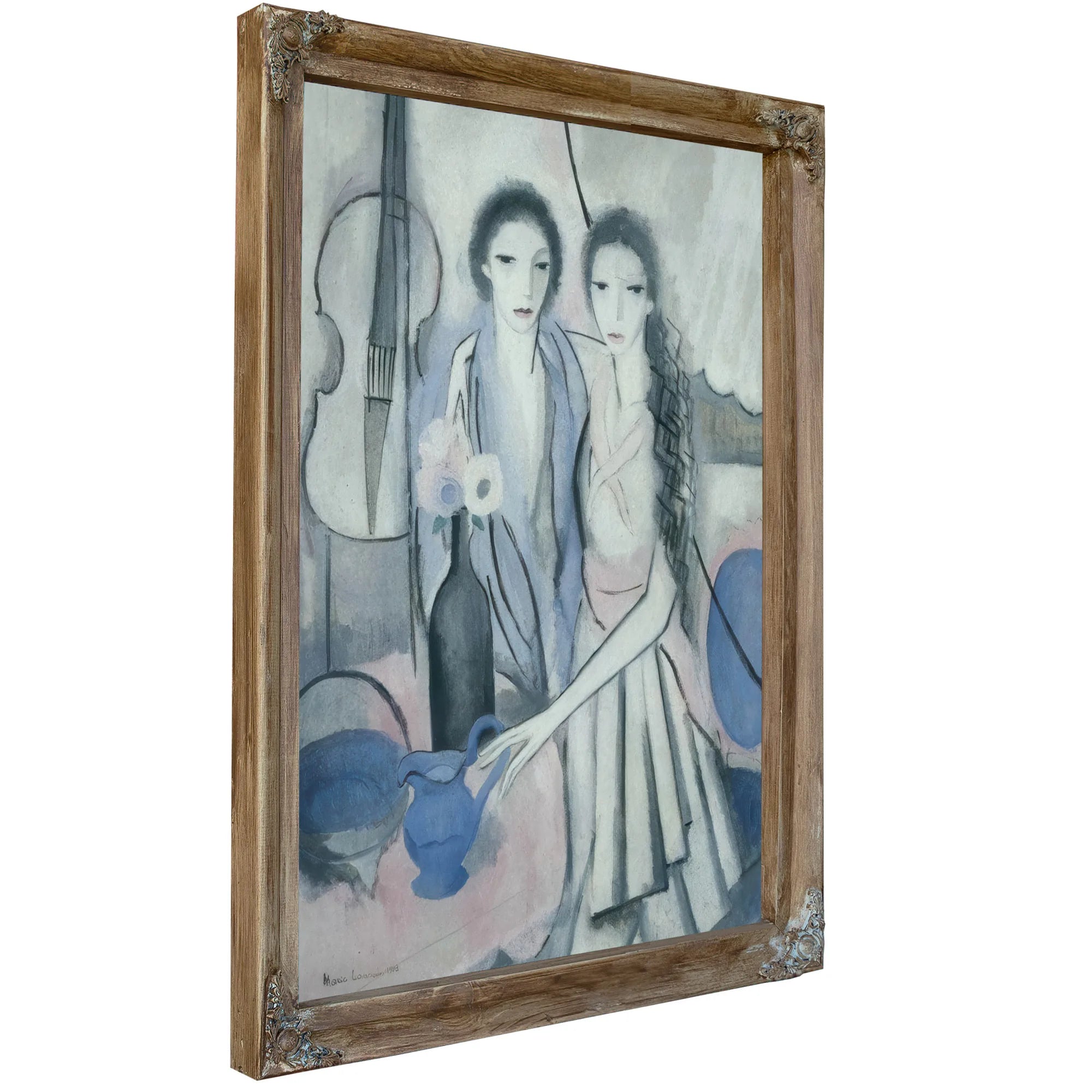 Two Sisters With A Cello 1914 By Marie Laurencin Fine Art Print