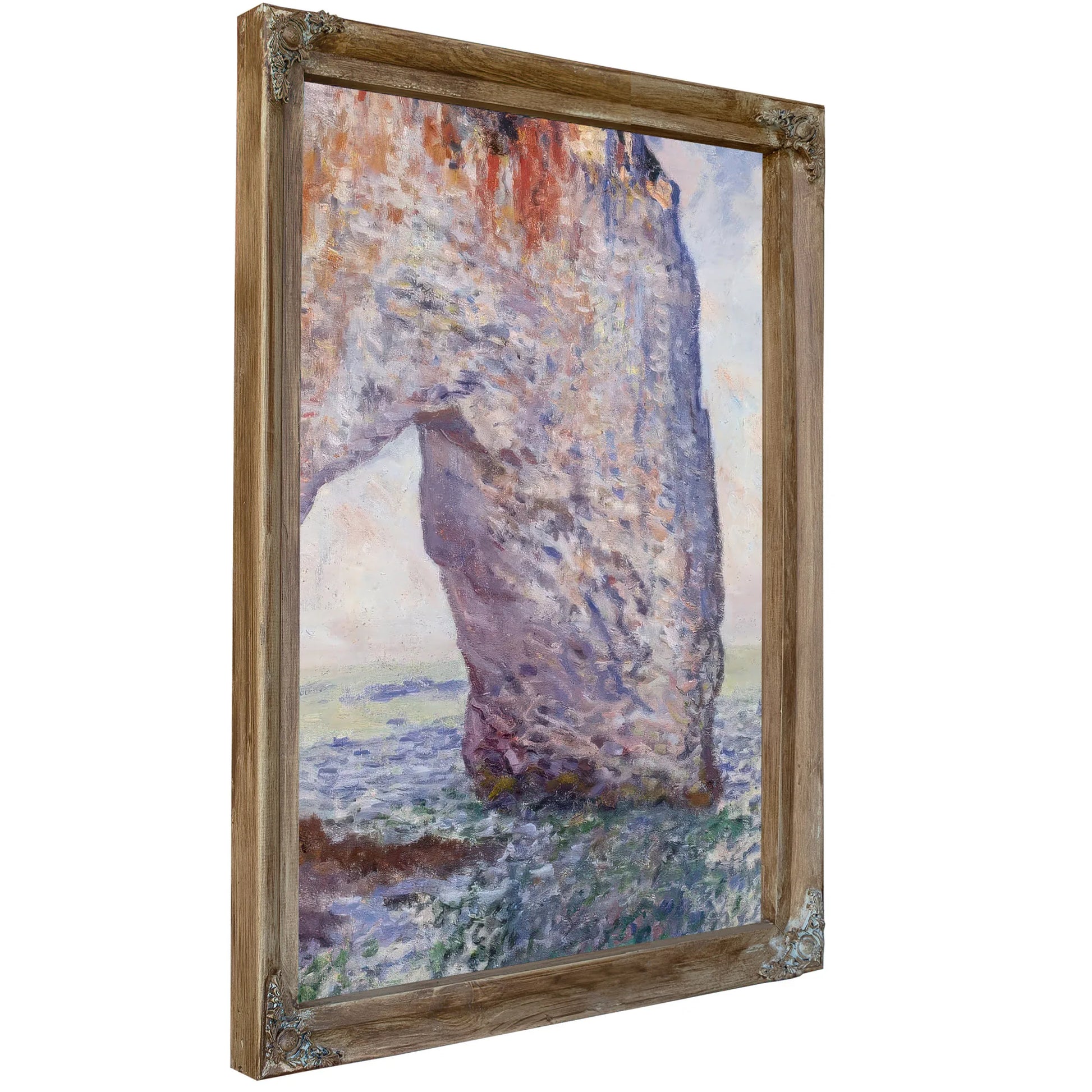 La Manneporte Near Etretat By Claude Monet Fine Art Print