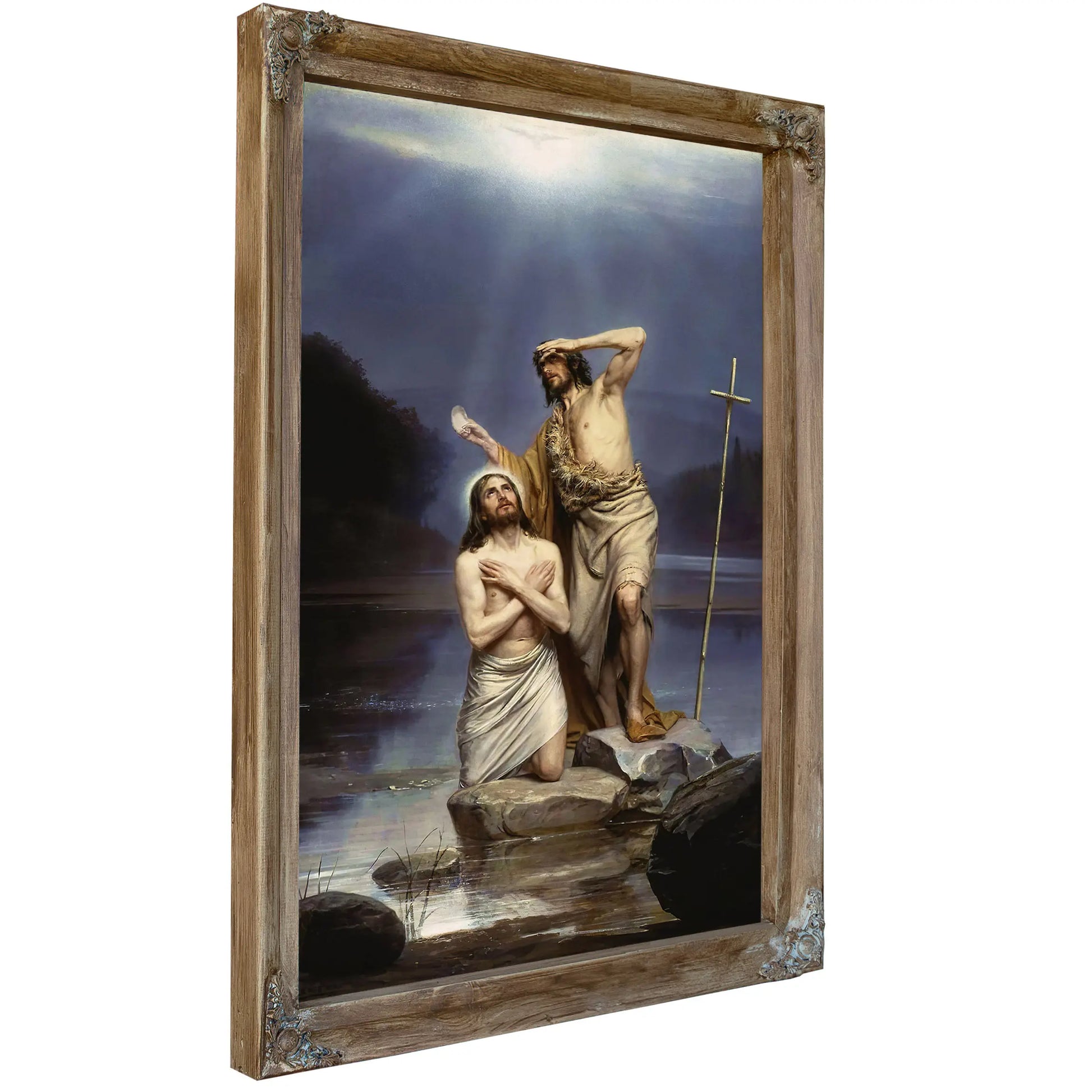 The Baptism Of Christ 8 by Carl Bloch