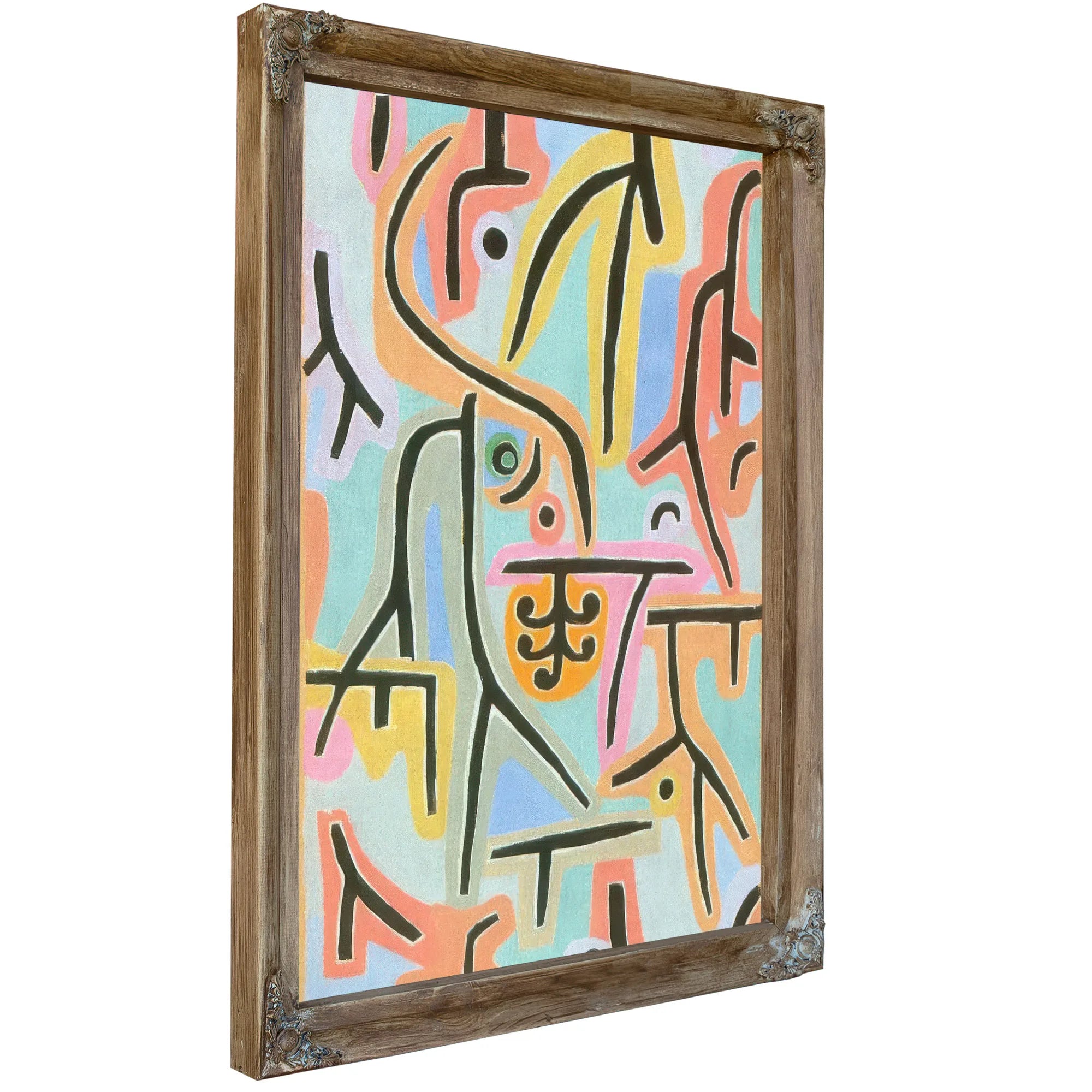 Park Near Lu (Cerne) 1938 J9 (129) By Paul Klee Fine Art Print