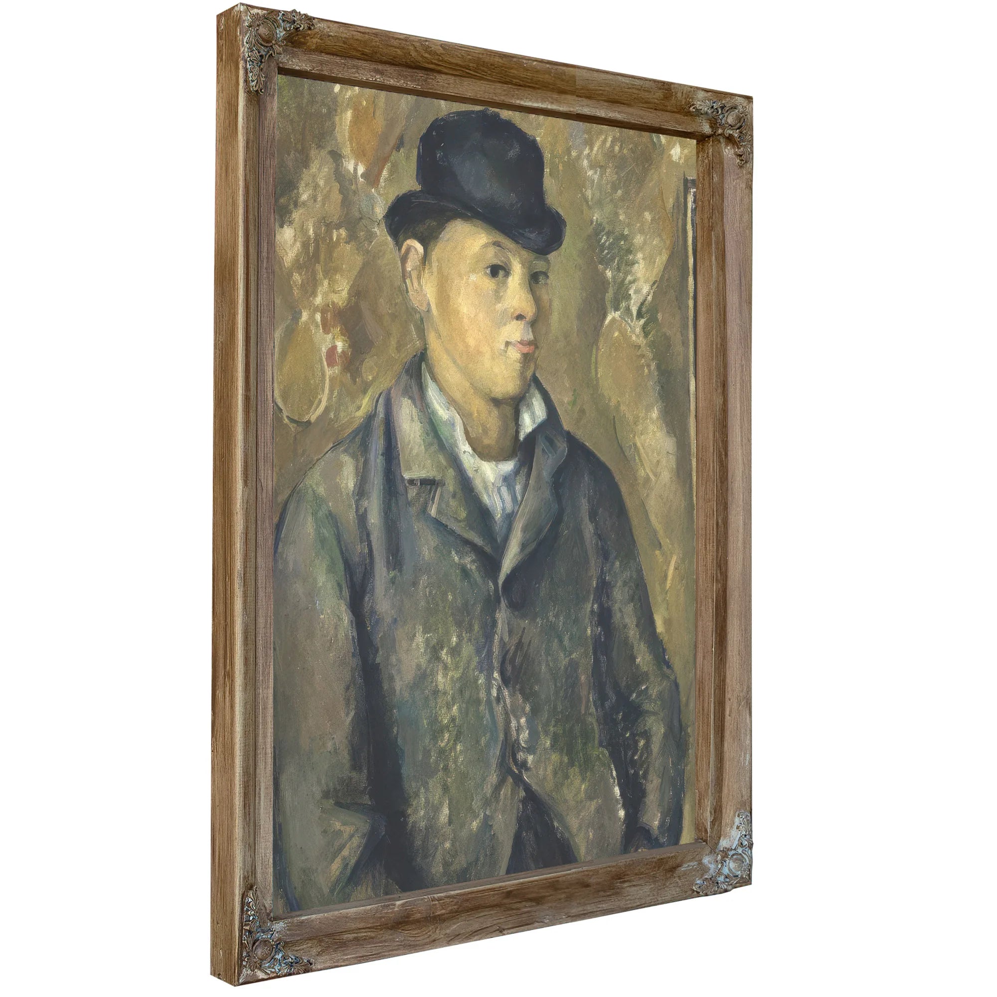The Artist's Son, Paul By Paul Cezanne Fine Art Print
