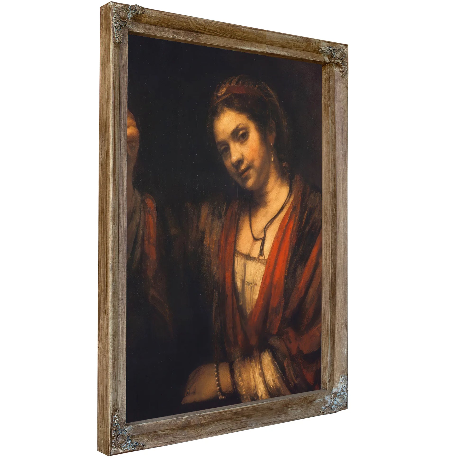 Portrait Of Hendrickje Stoffels By Rembrandt Fine Art Print