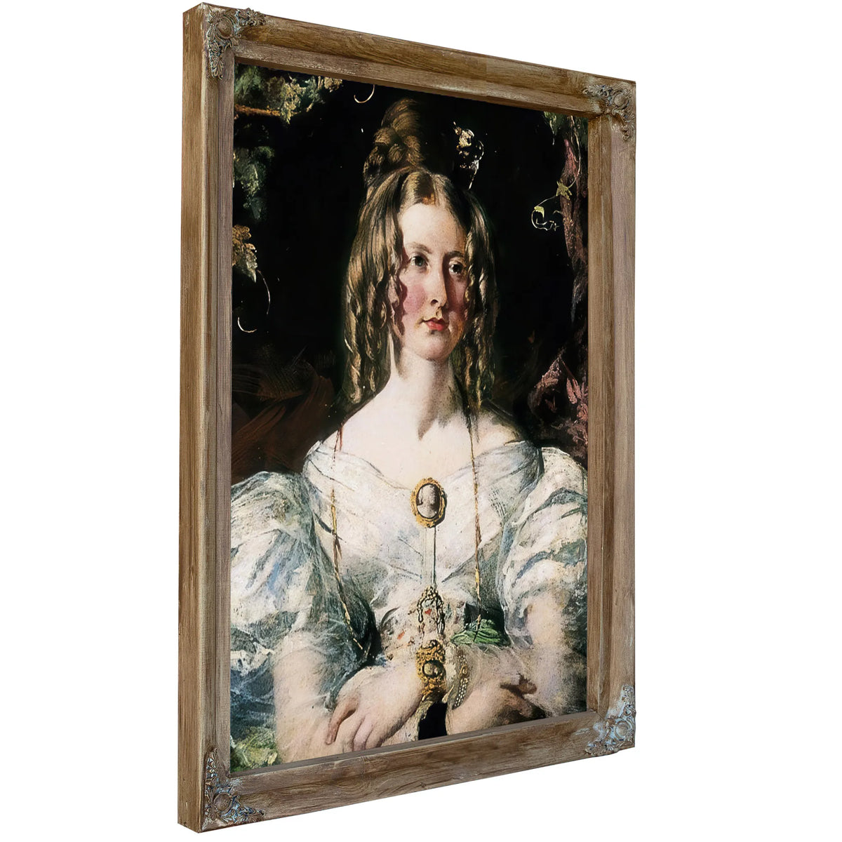Miss Elizabeth Potts By William Etty Fine Art Print
