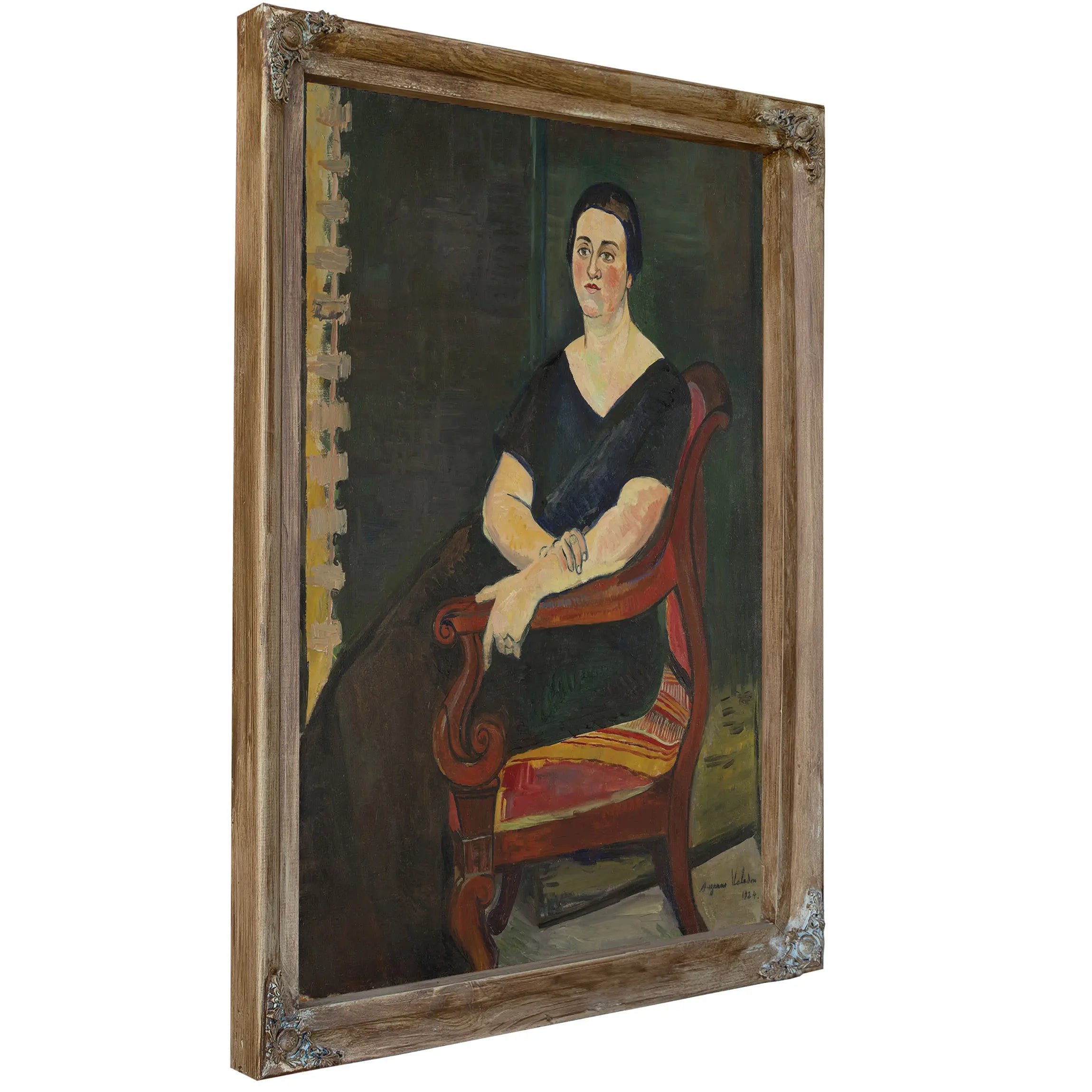 Portrait De Madame Germaine Eisenmann by Suzanne Valadon